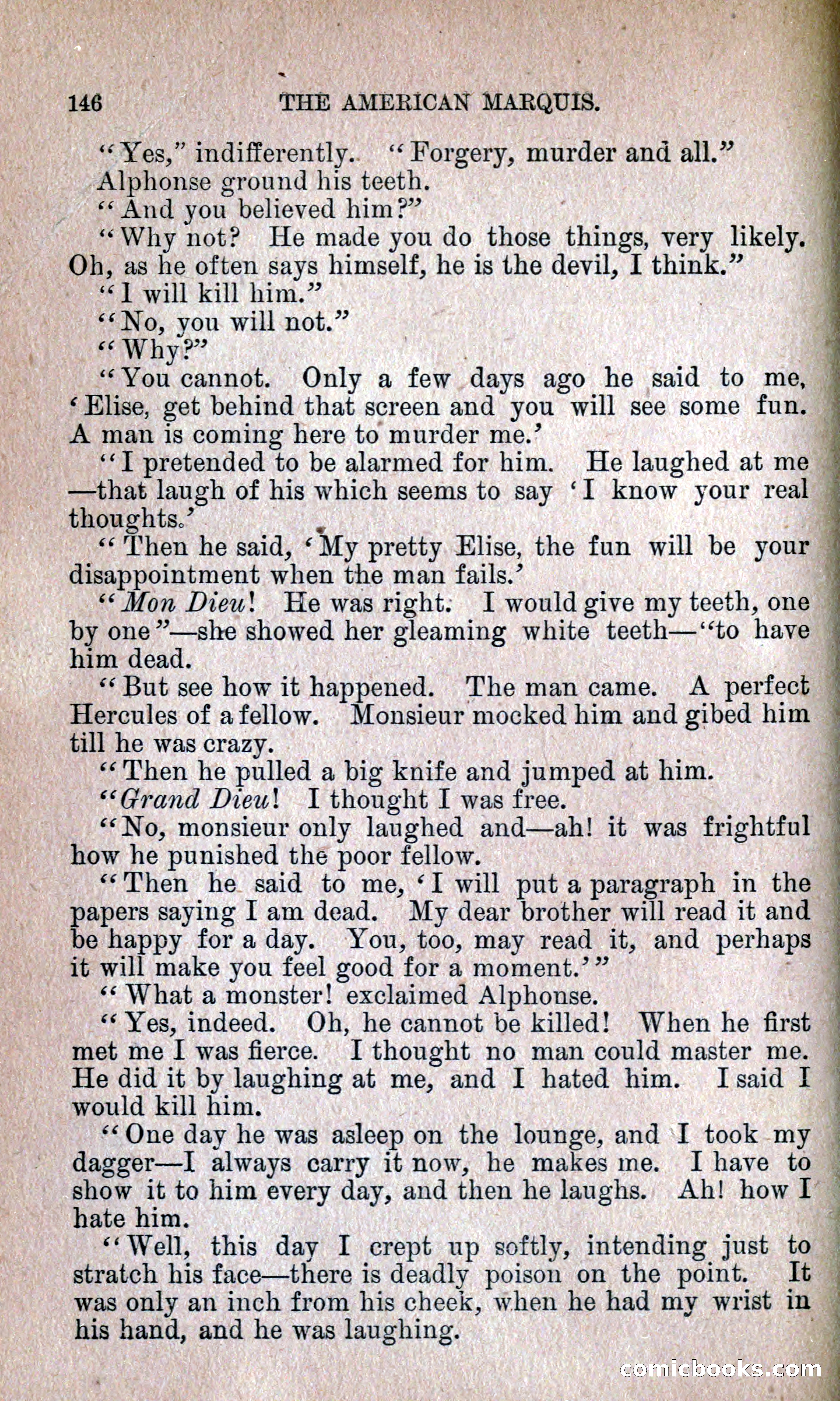 The American Marquis by Nick Carter — page 150 of 216