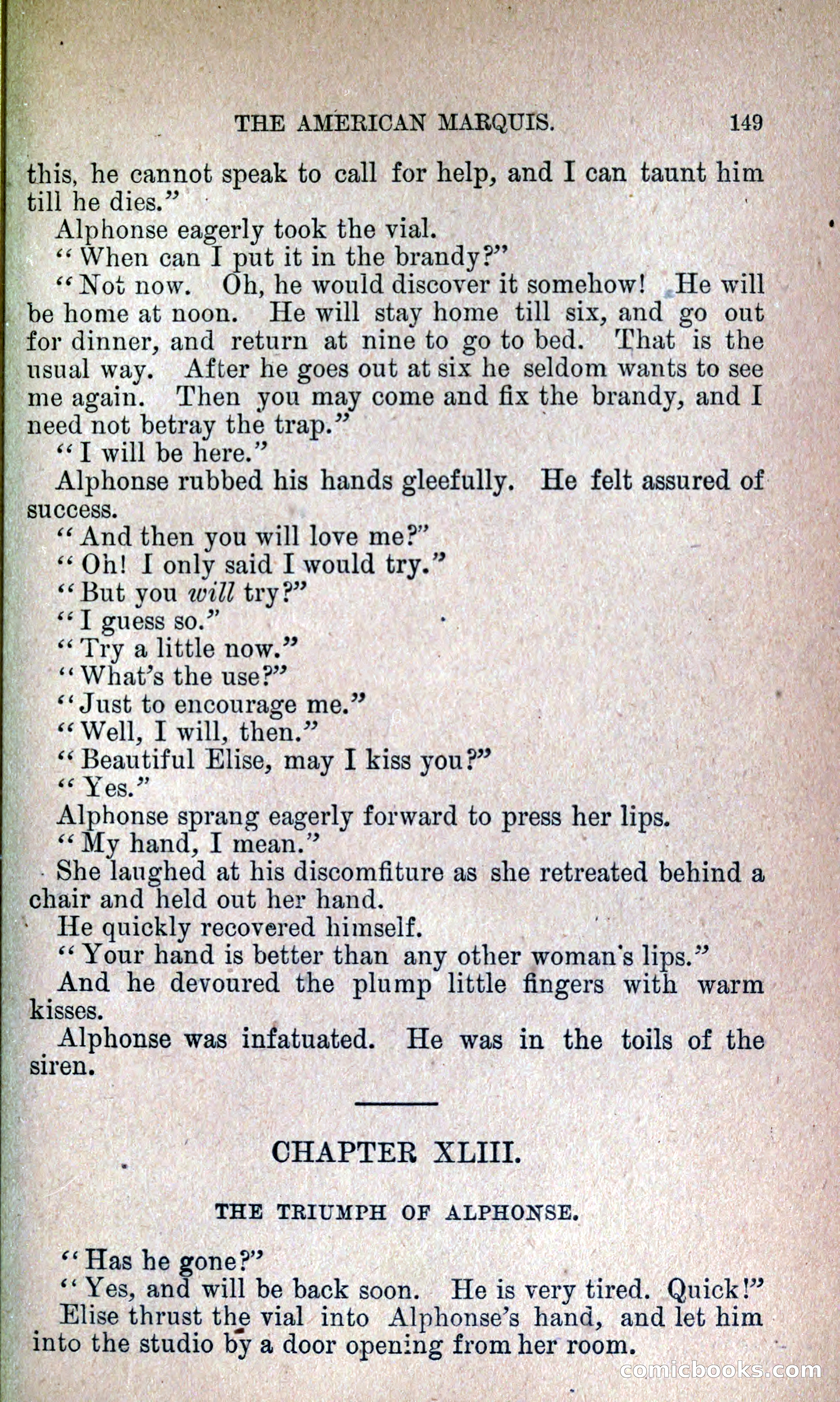 The American Marquis by Nick Carter — page 153 of 216