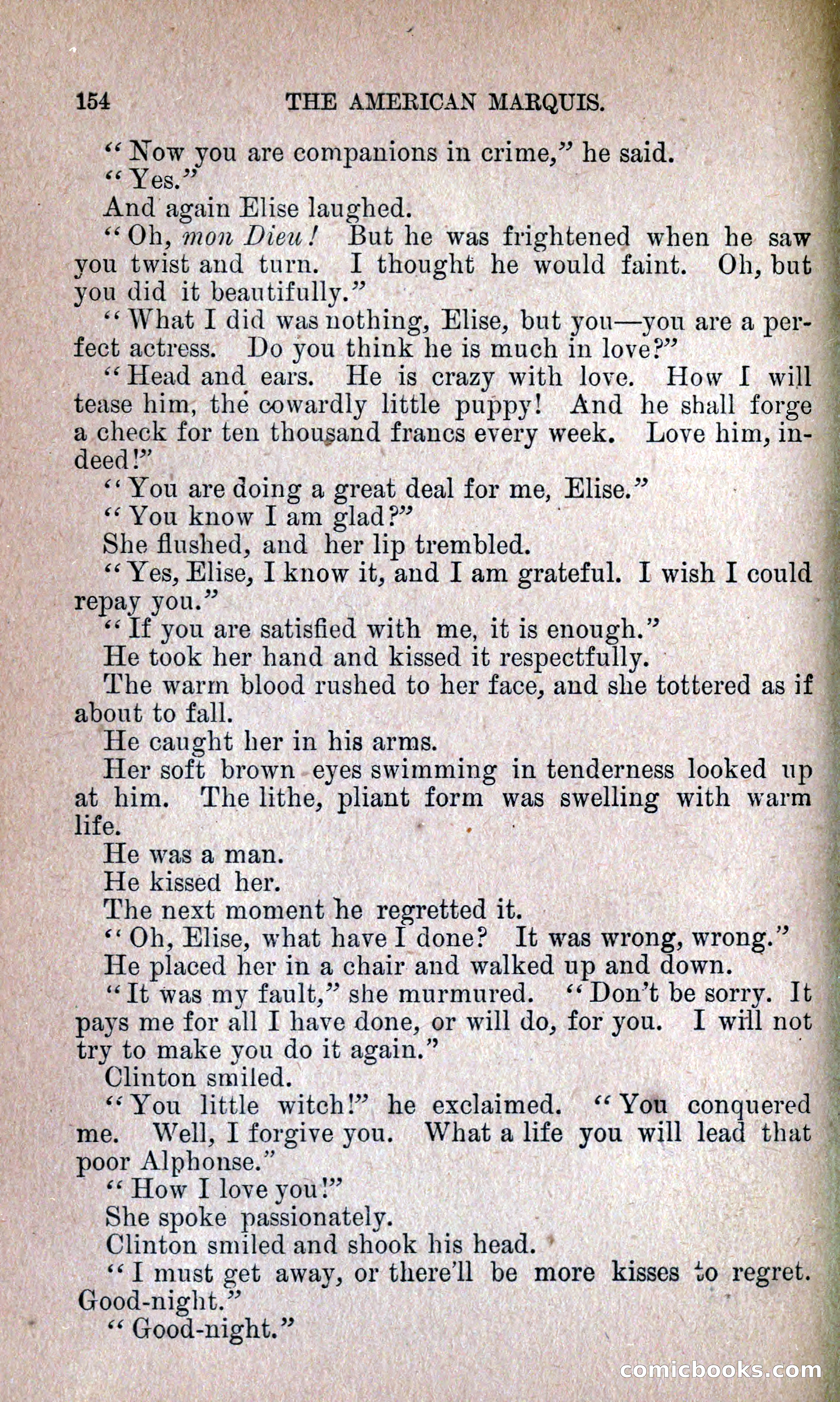 The American Marquis by Nick Carter — page 158 of 216