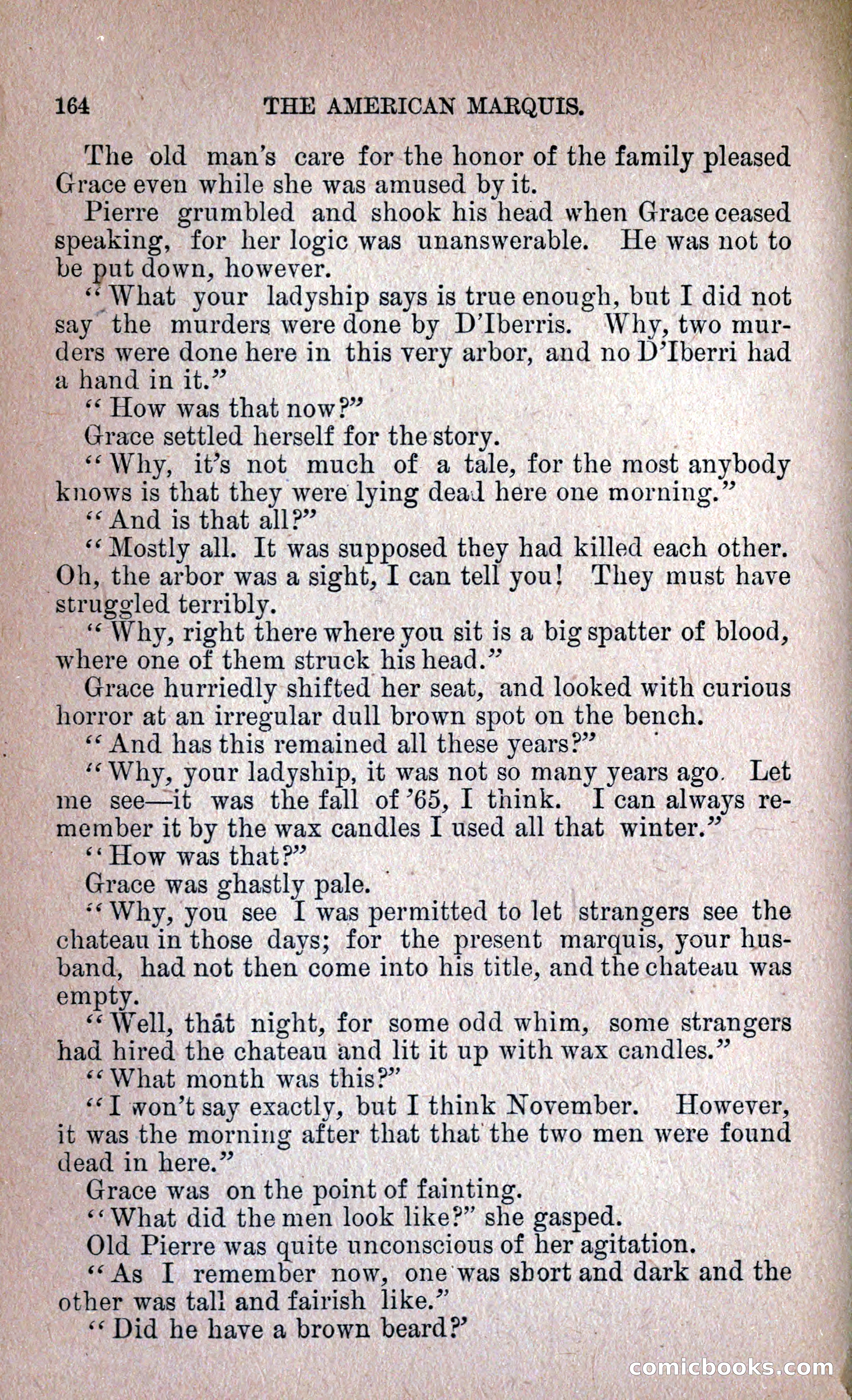 The American Marquis by Nick Carter — page 168 of 216