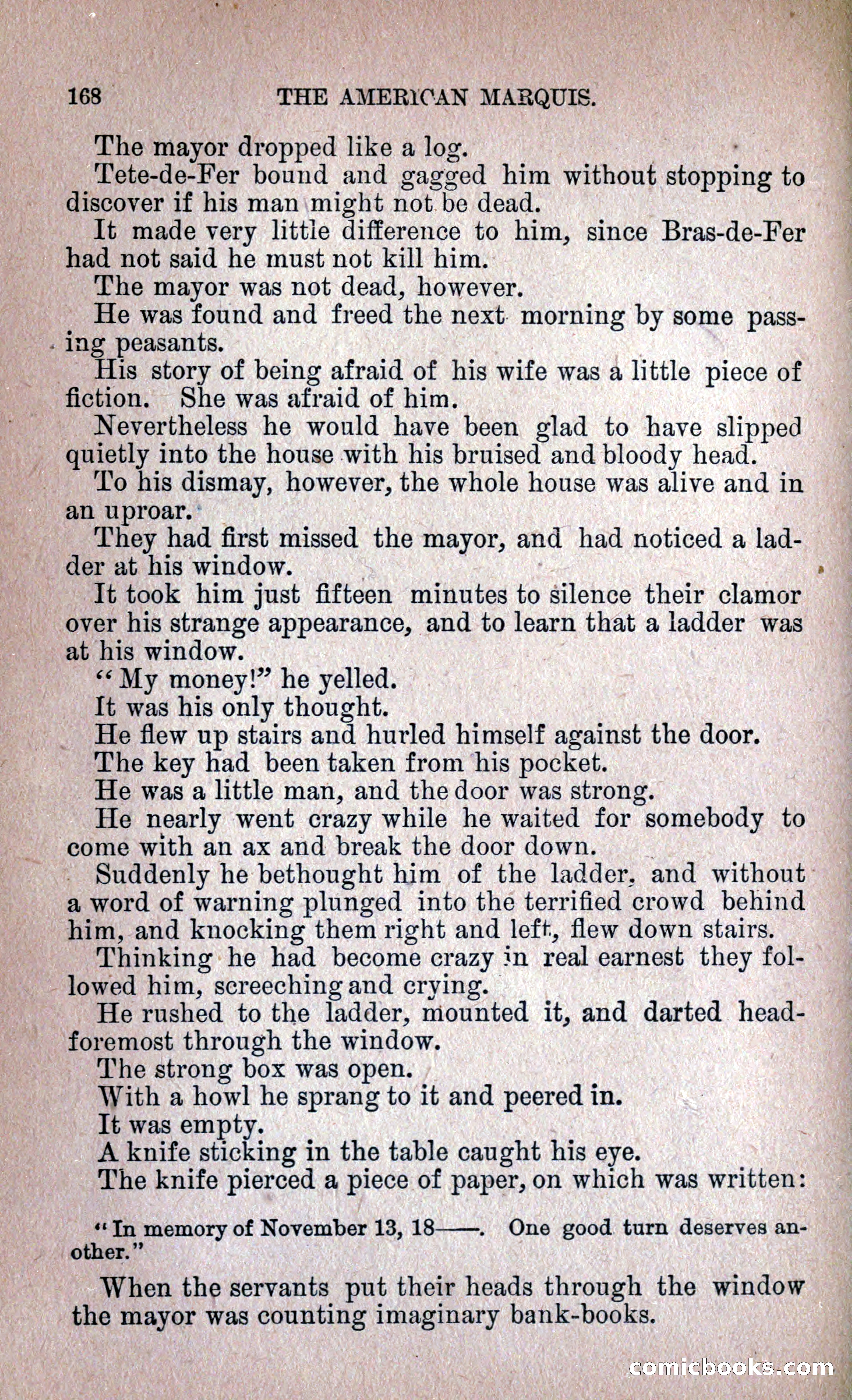 The American Marquis by Nick Carter — page 172 of 216
