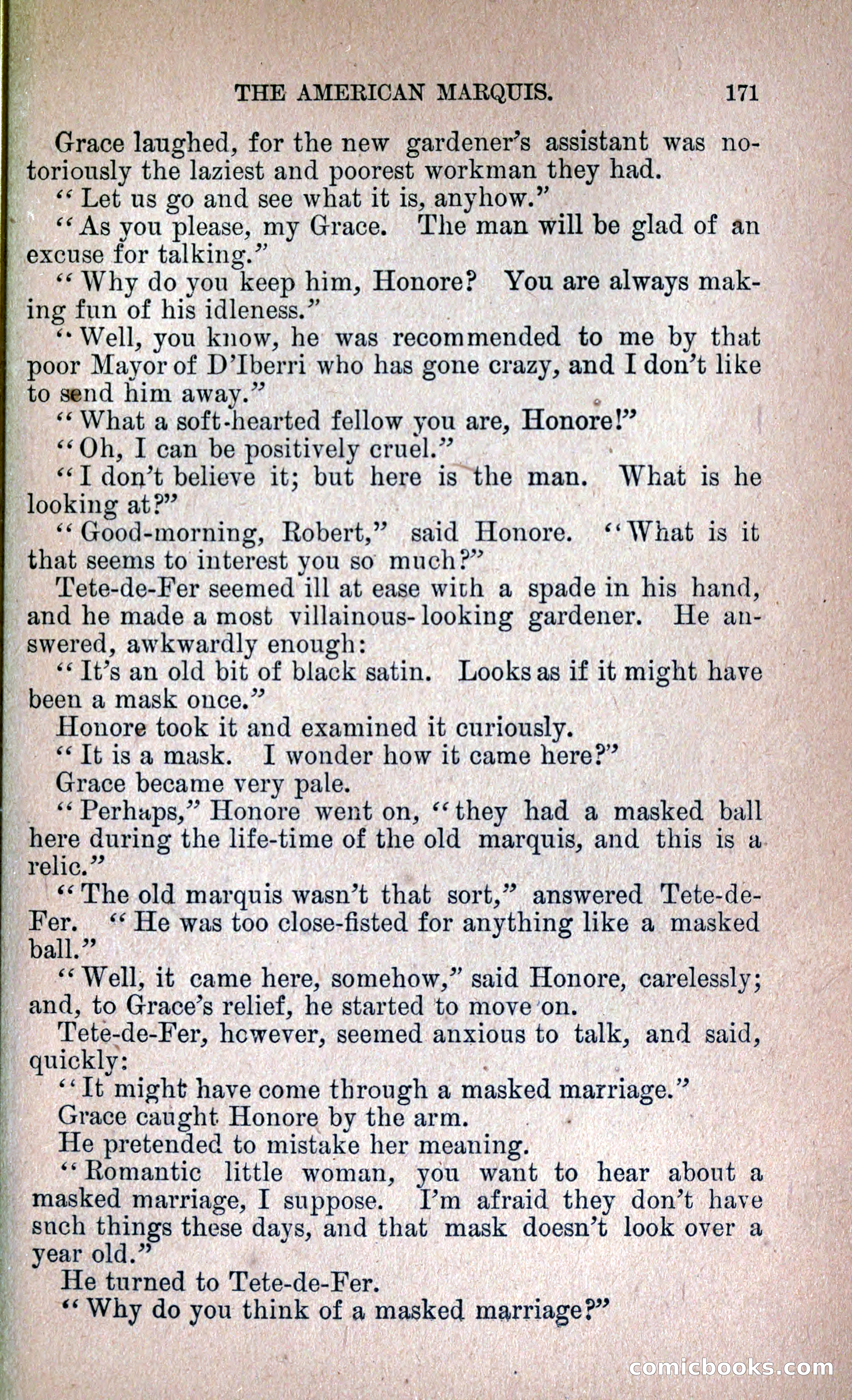 The American Marquis by Nick Carter — page 175 of 216