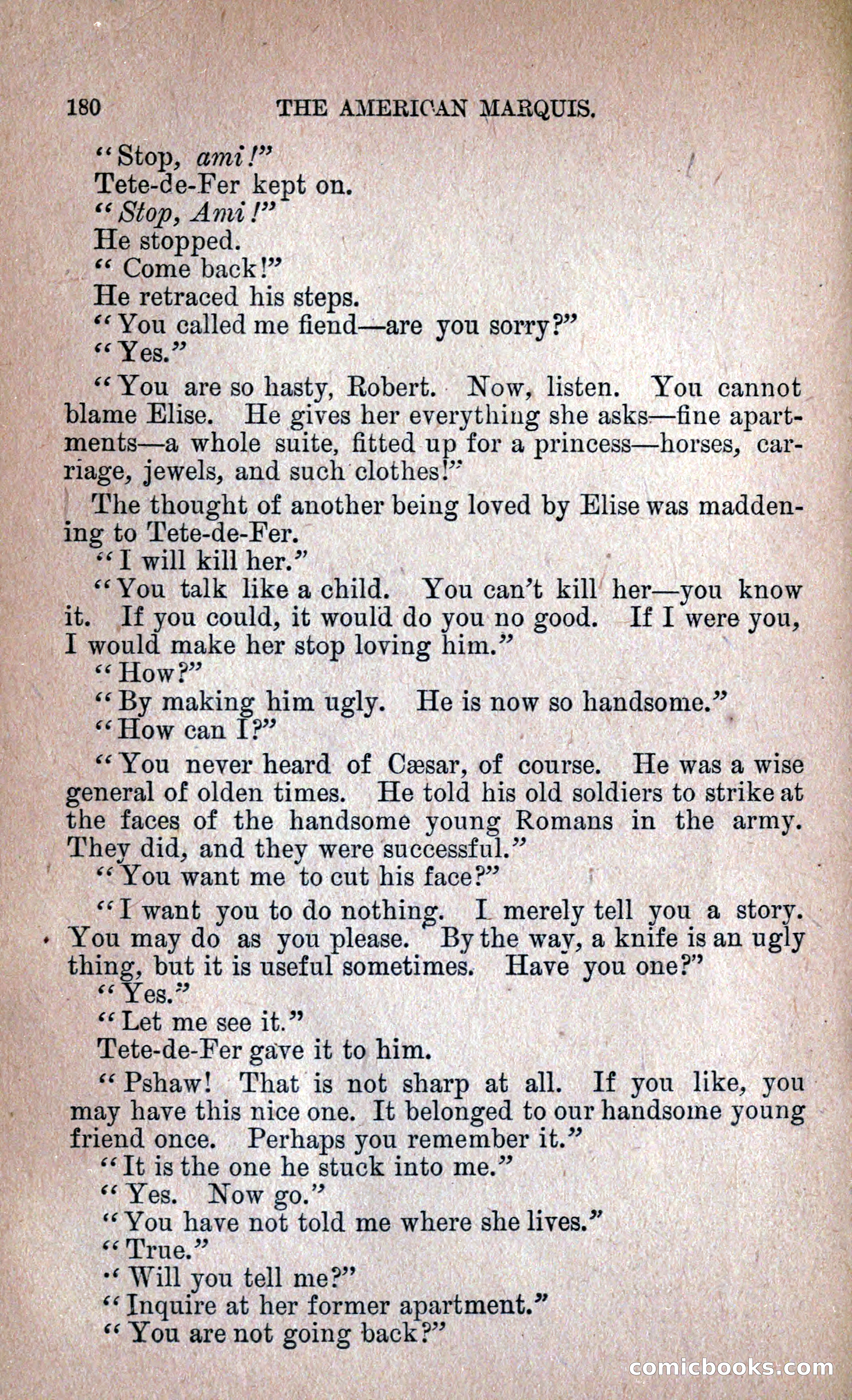 The American Marquis by Nick Carter — page 184 of 216