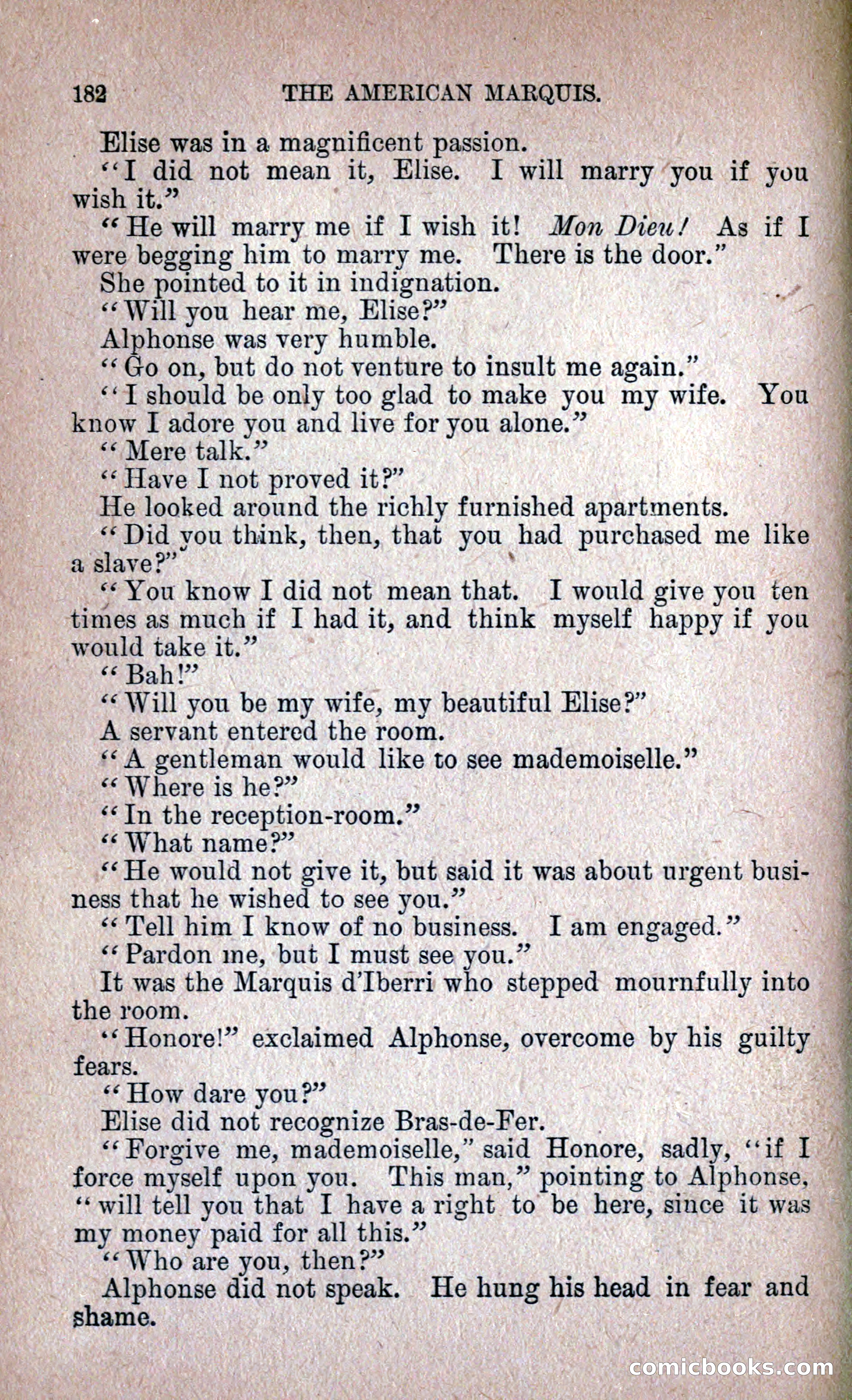 The American Marquis by Nick Carter — page 186 of 216