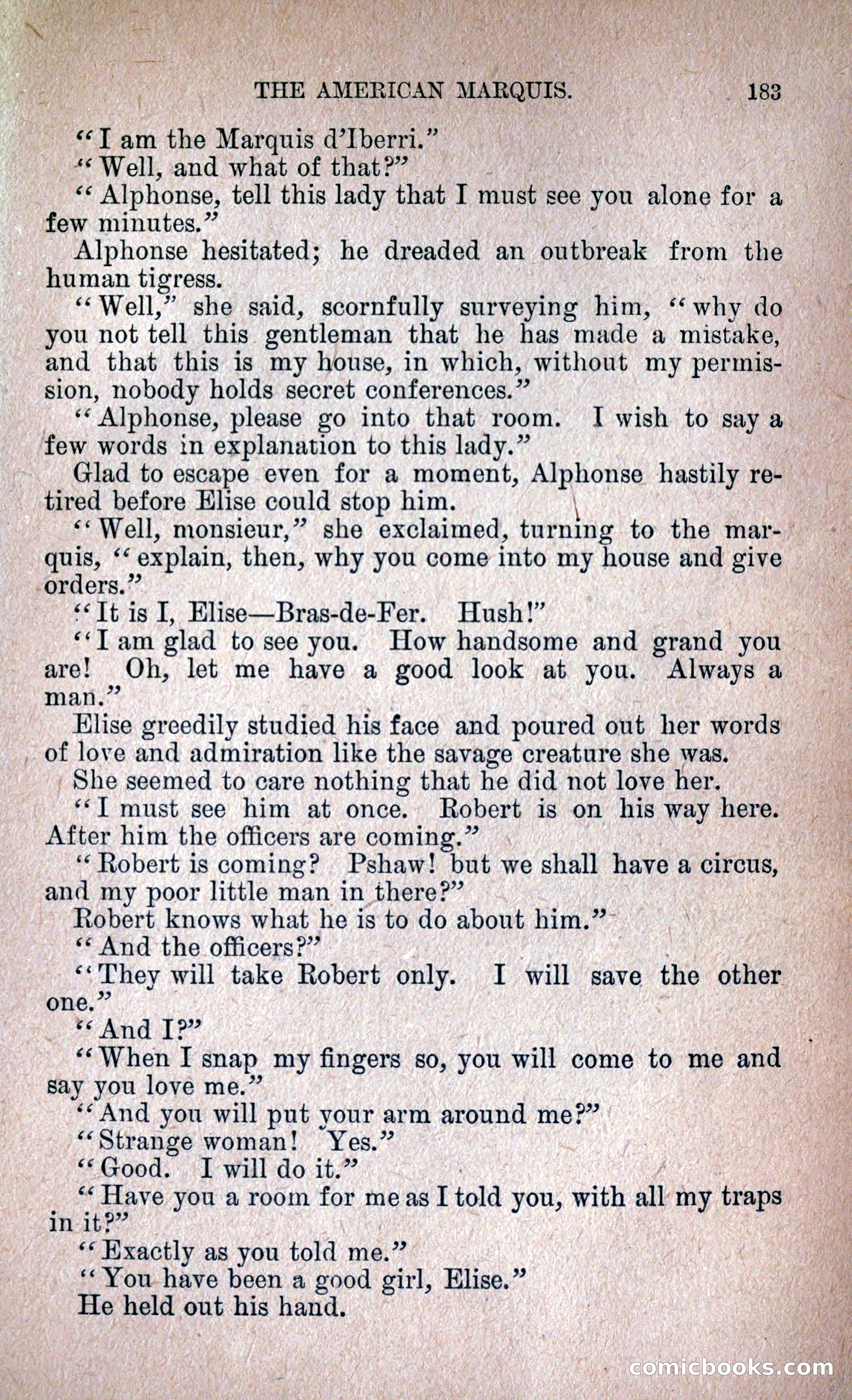 The American Marquis by Nick Carter — page 187 of 216