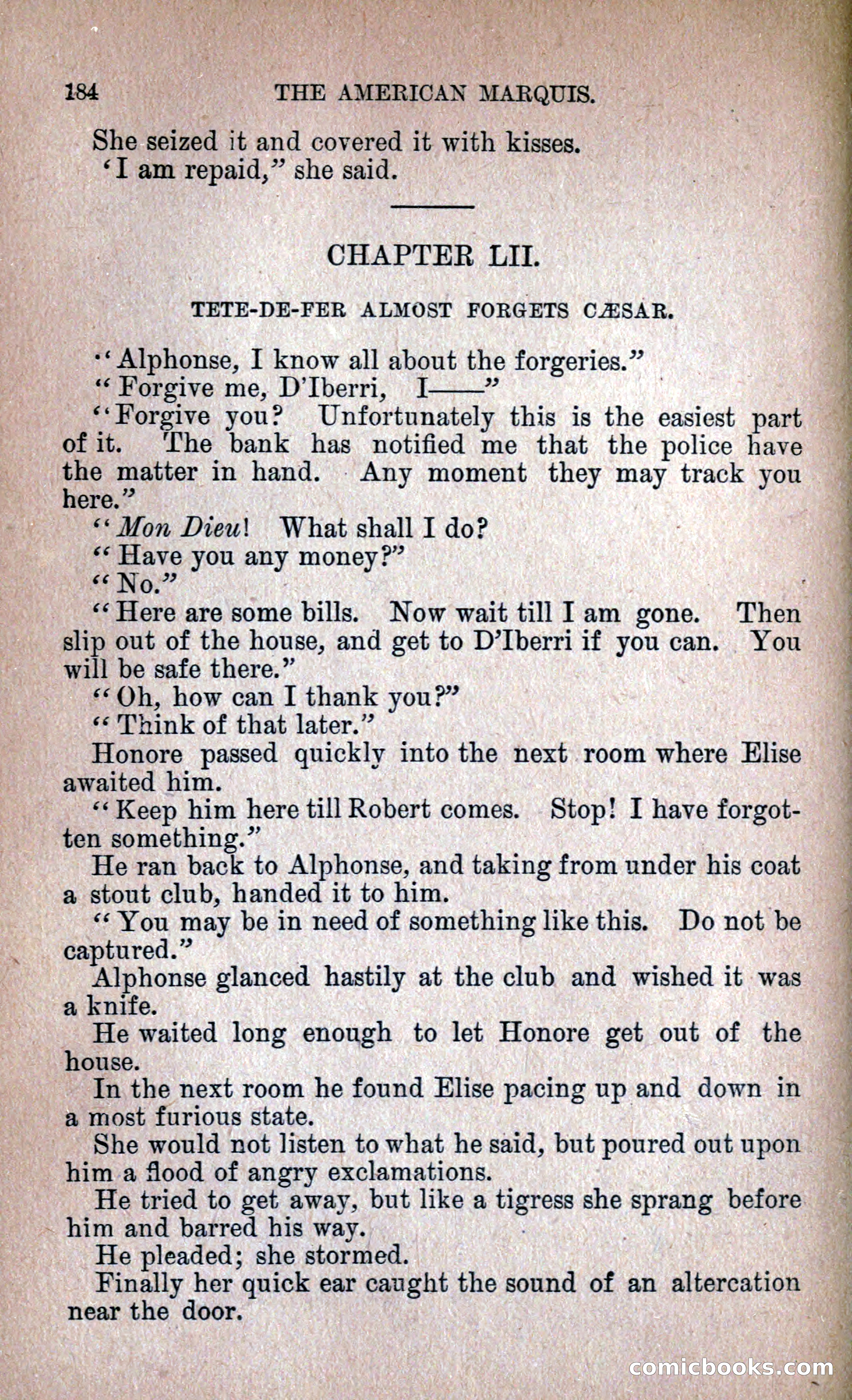 The American Marquis by Nick Carter — page 188 of 216