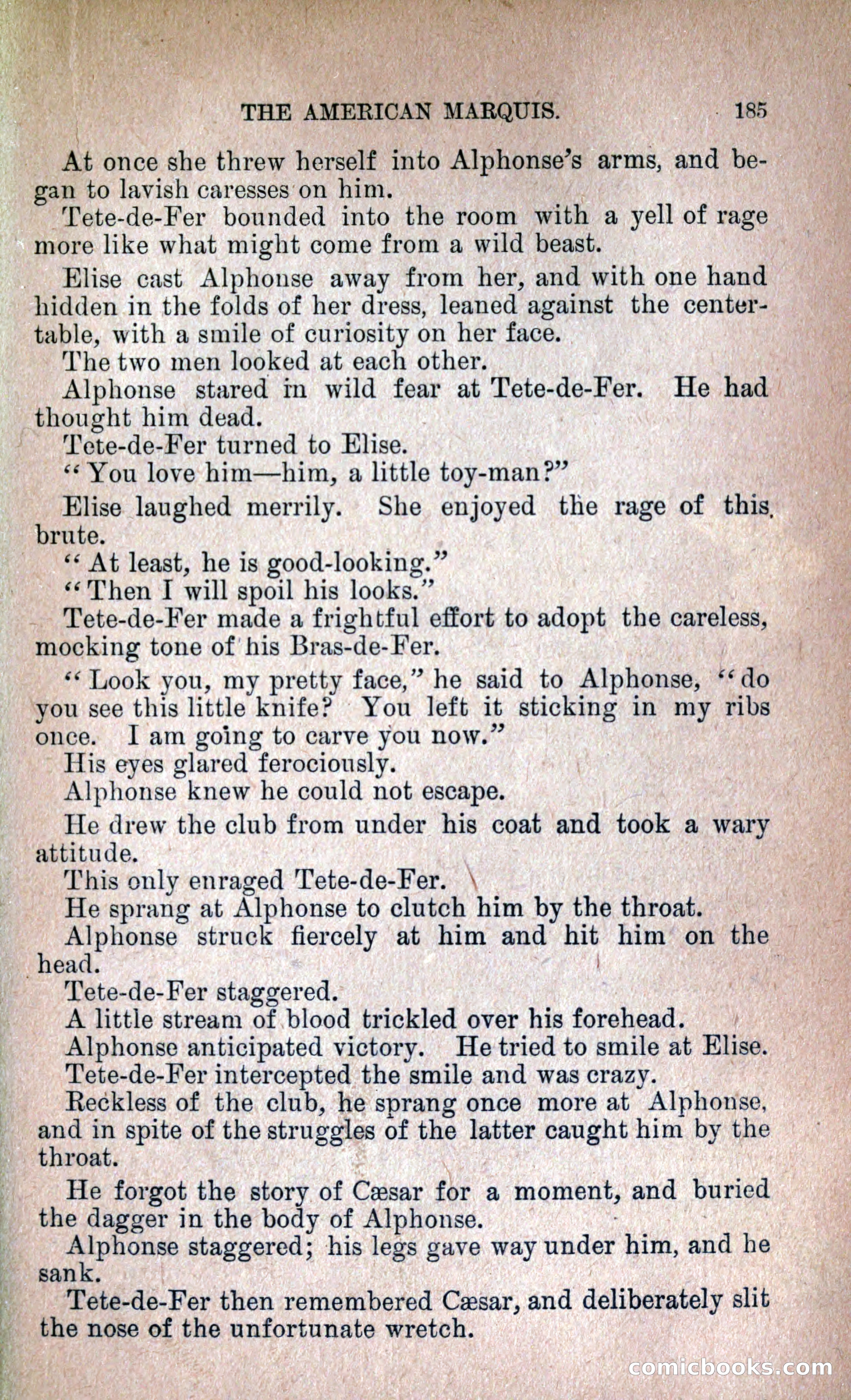The American Marquis by Nick Carter — page 189 of 216