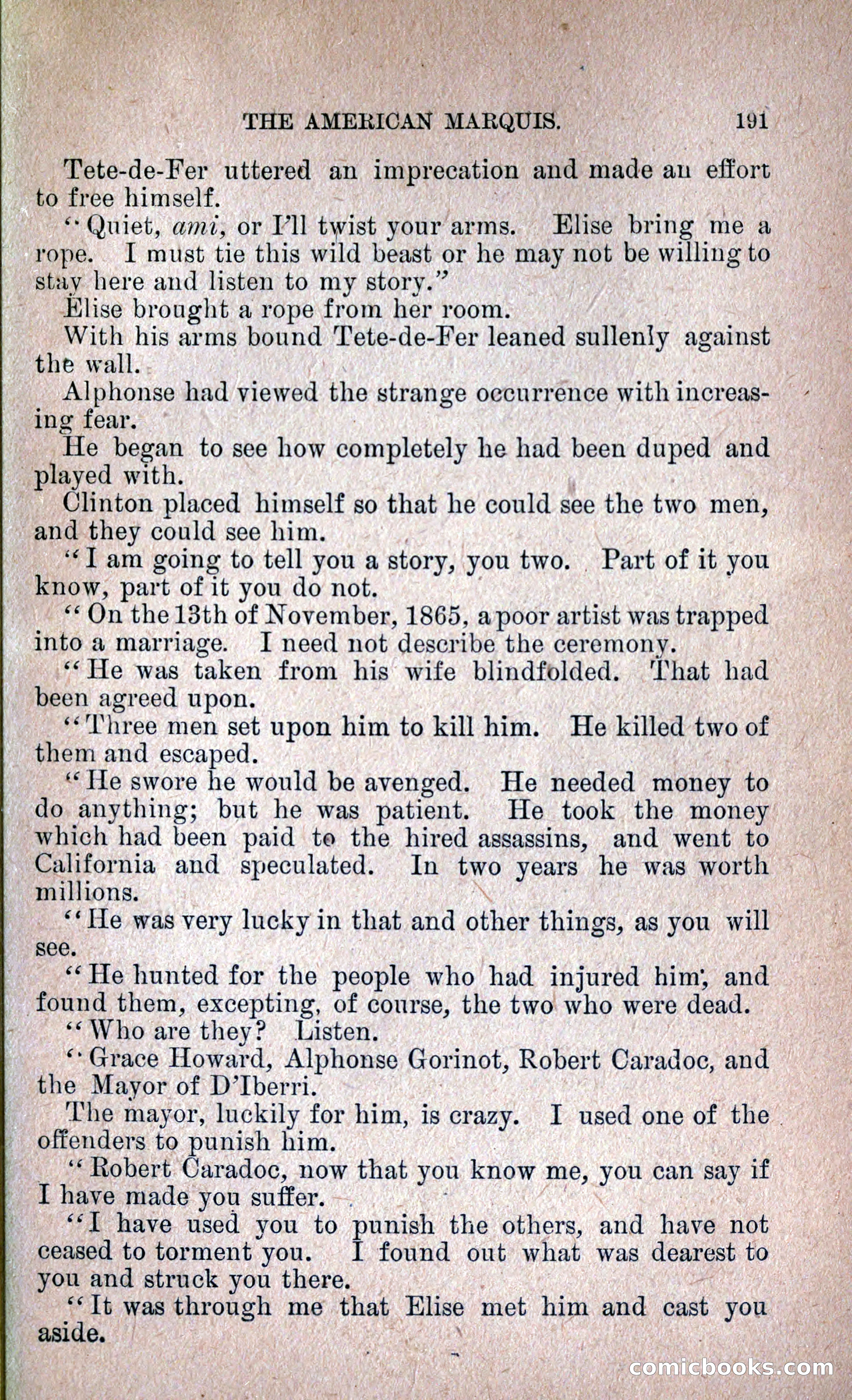 The American Marquis by Nick Carter — page 195 of 216