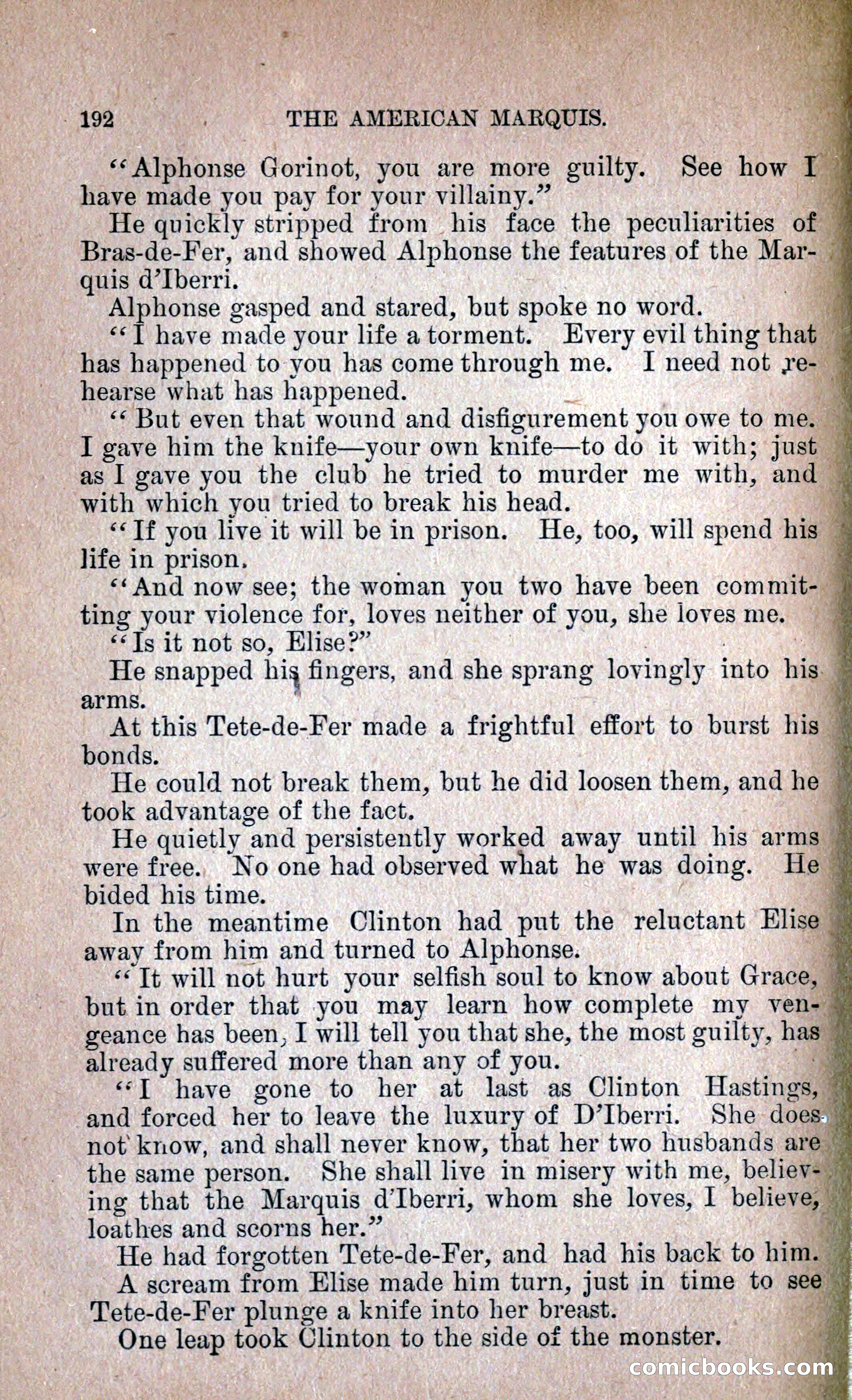 The American Marquis by Nick Carter — page 196 of 216