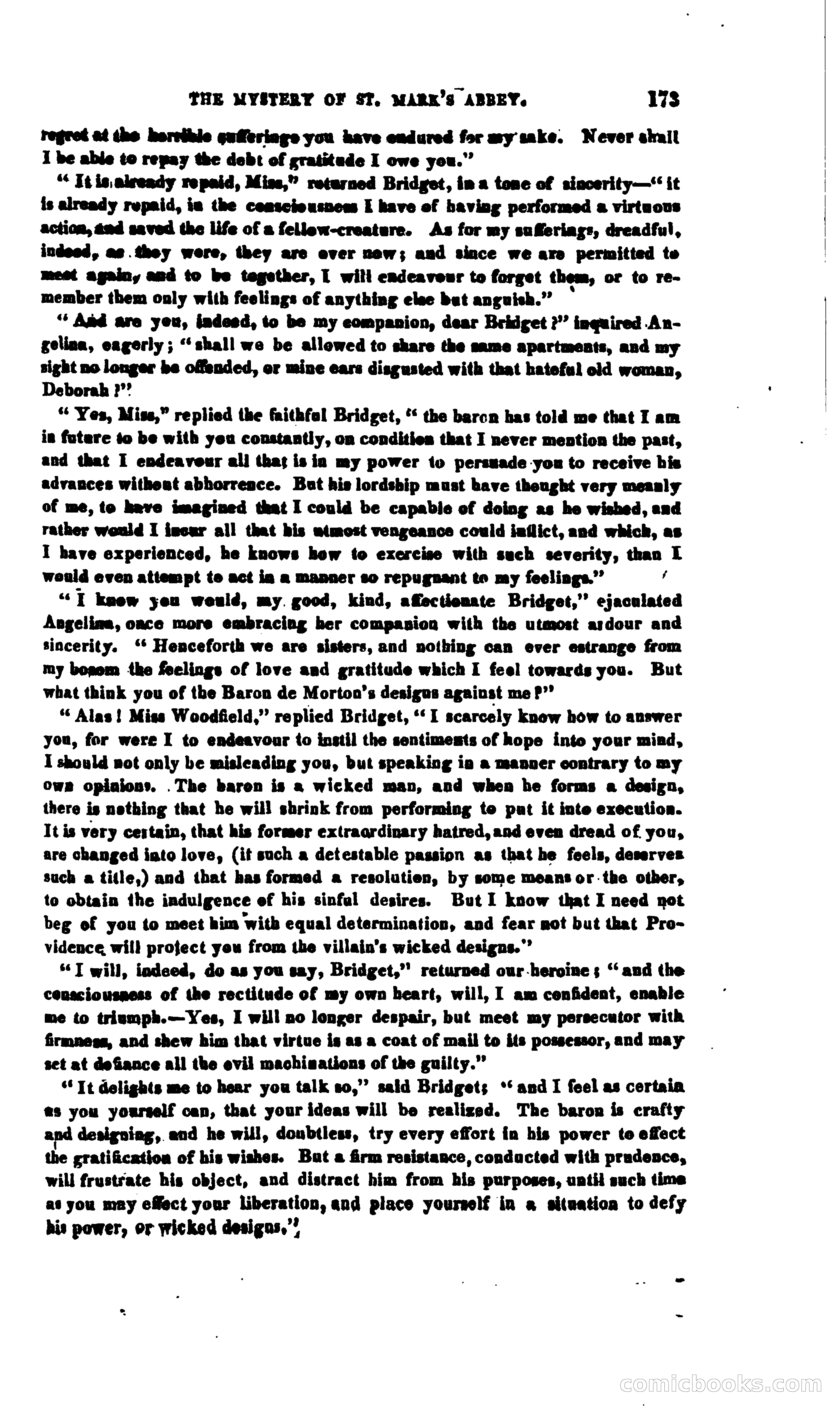 Angelina: Or, The Mystery of St. Mark's Abbey — page 186 of 248