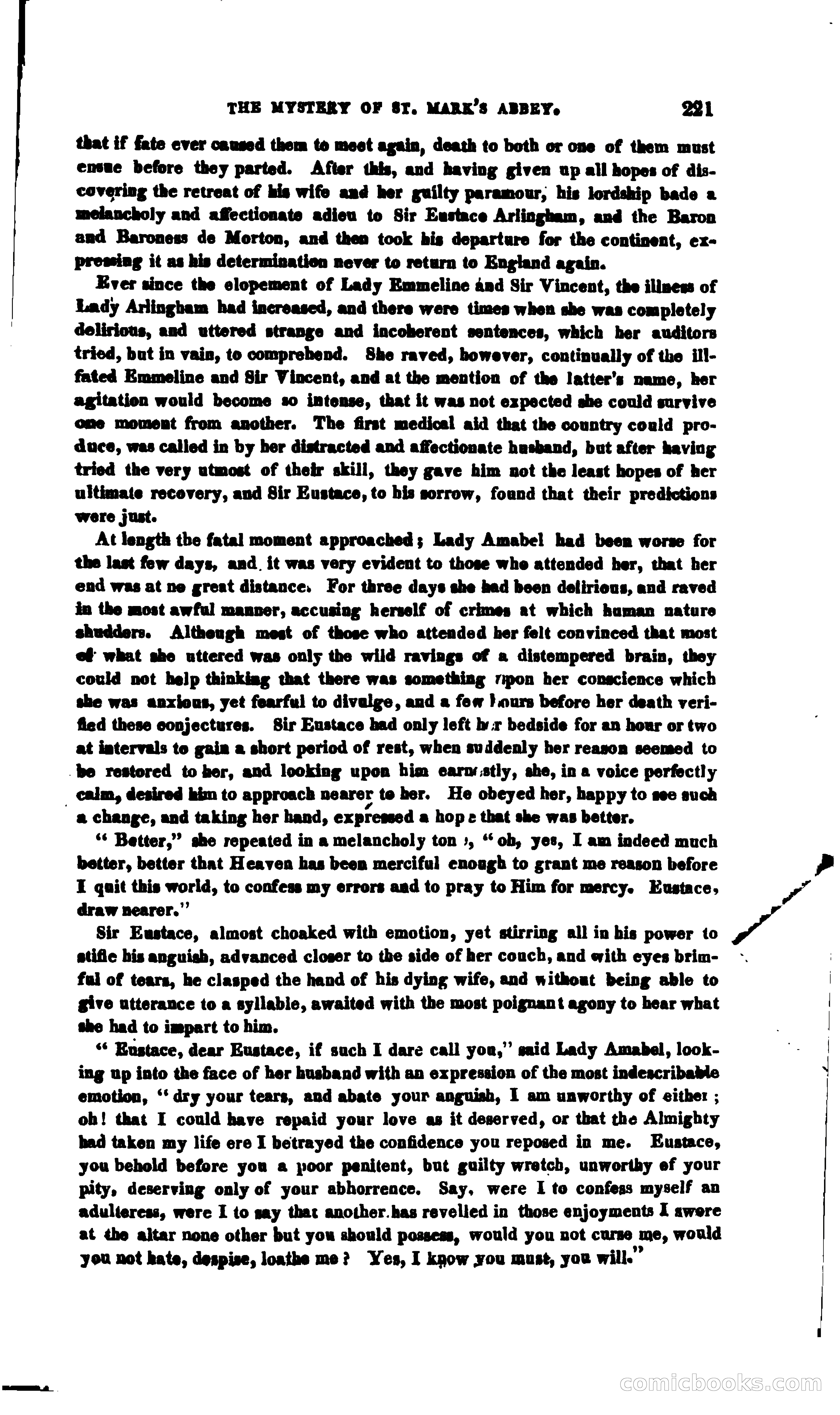 Angelina: Or, The Mystery of St. Mark's Abbey — page 234 of 248