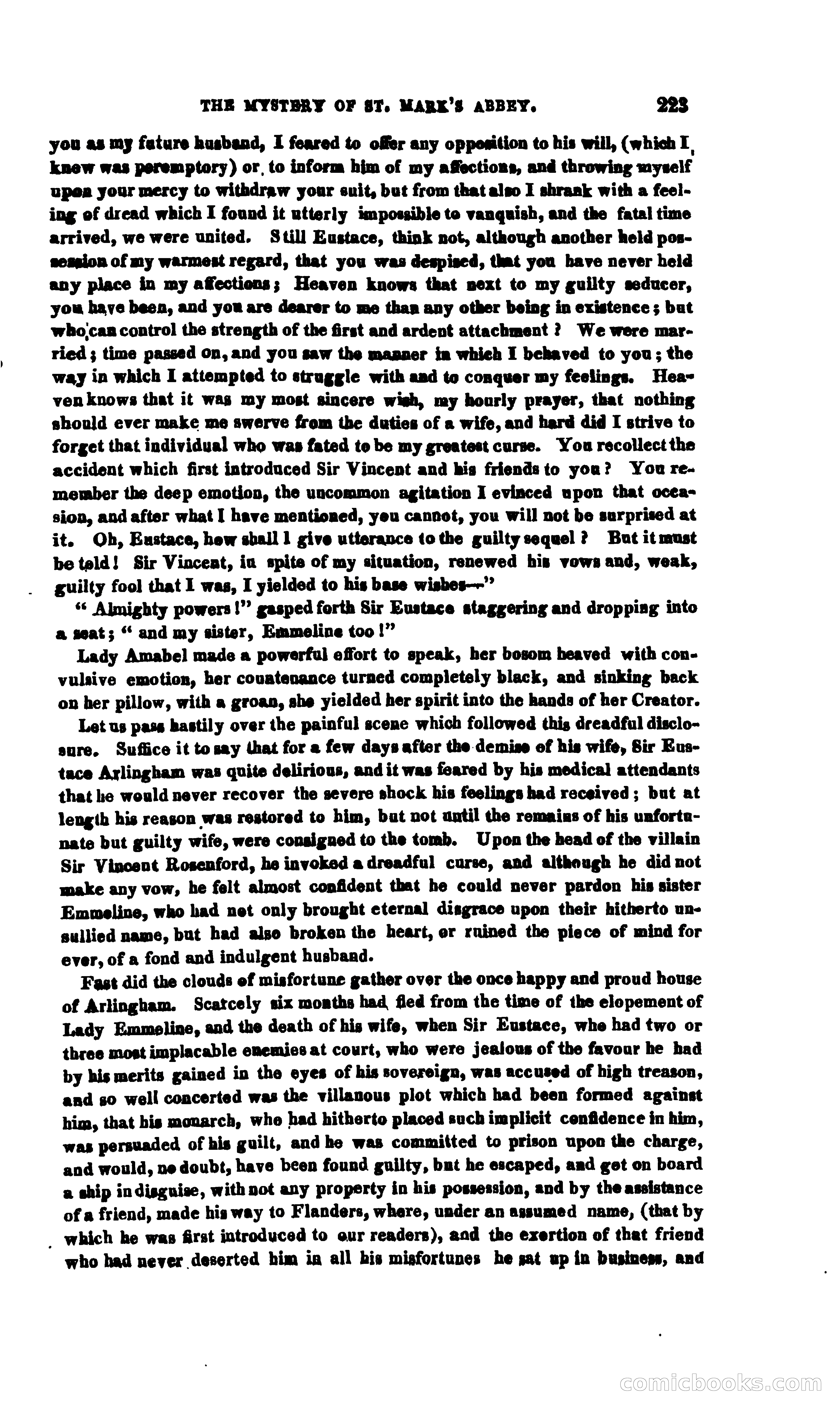 Angelina: Or, The Mystery of St. Mark's Abbey — page 236 of 248