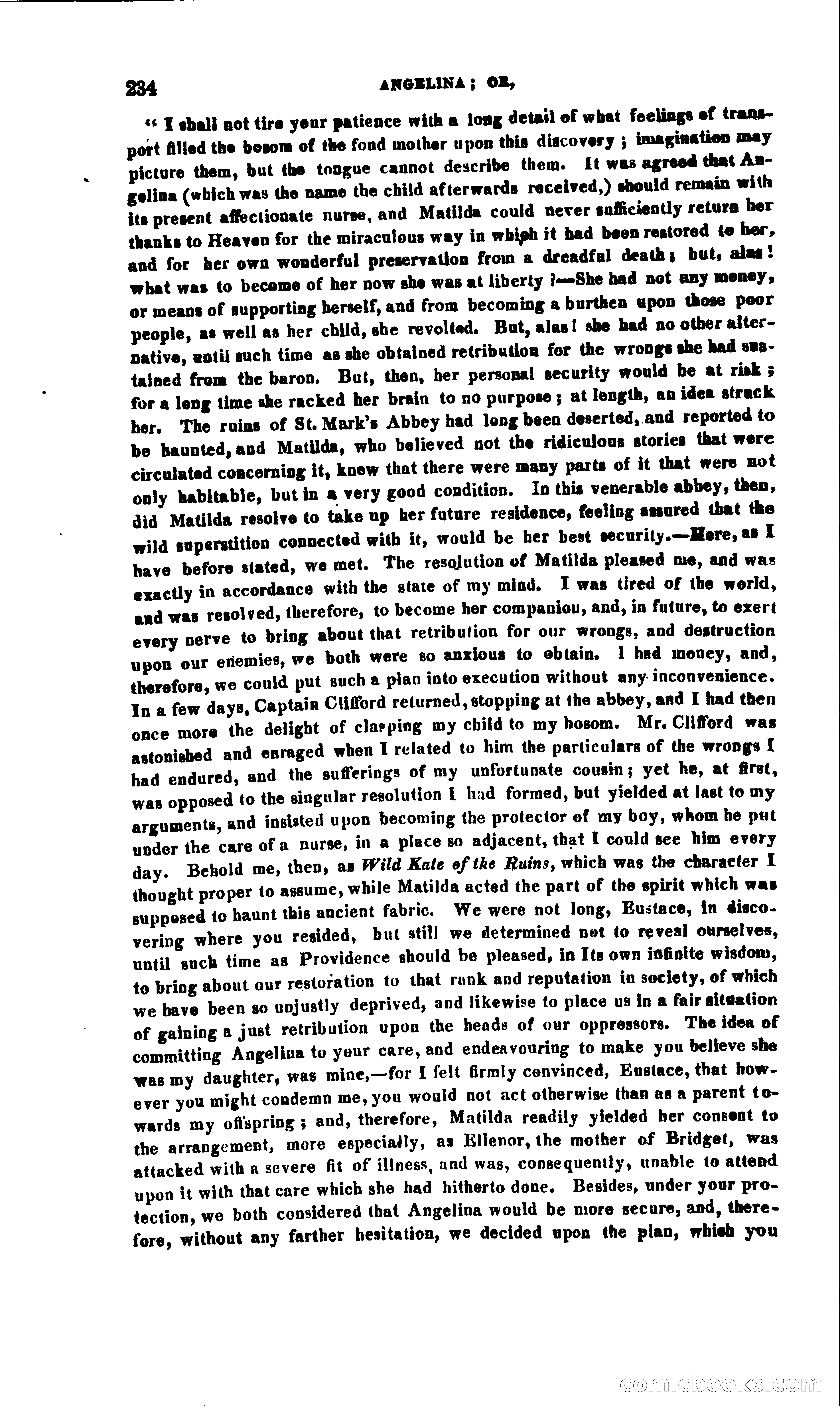 Angelina: Or, The Mystery of St. Mark's Abbey — page 247 of 248