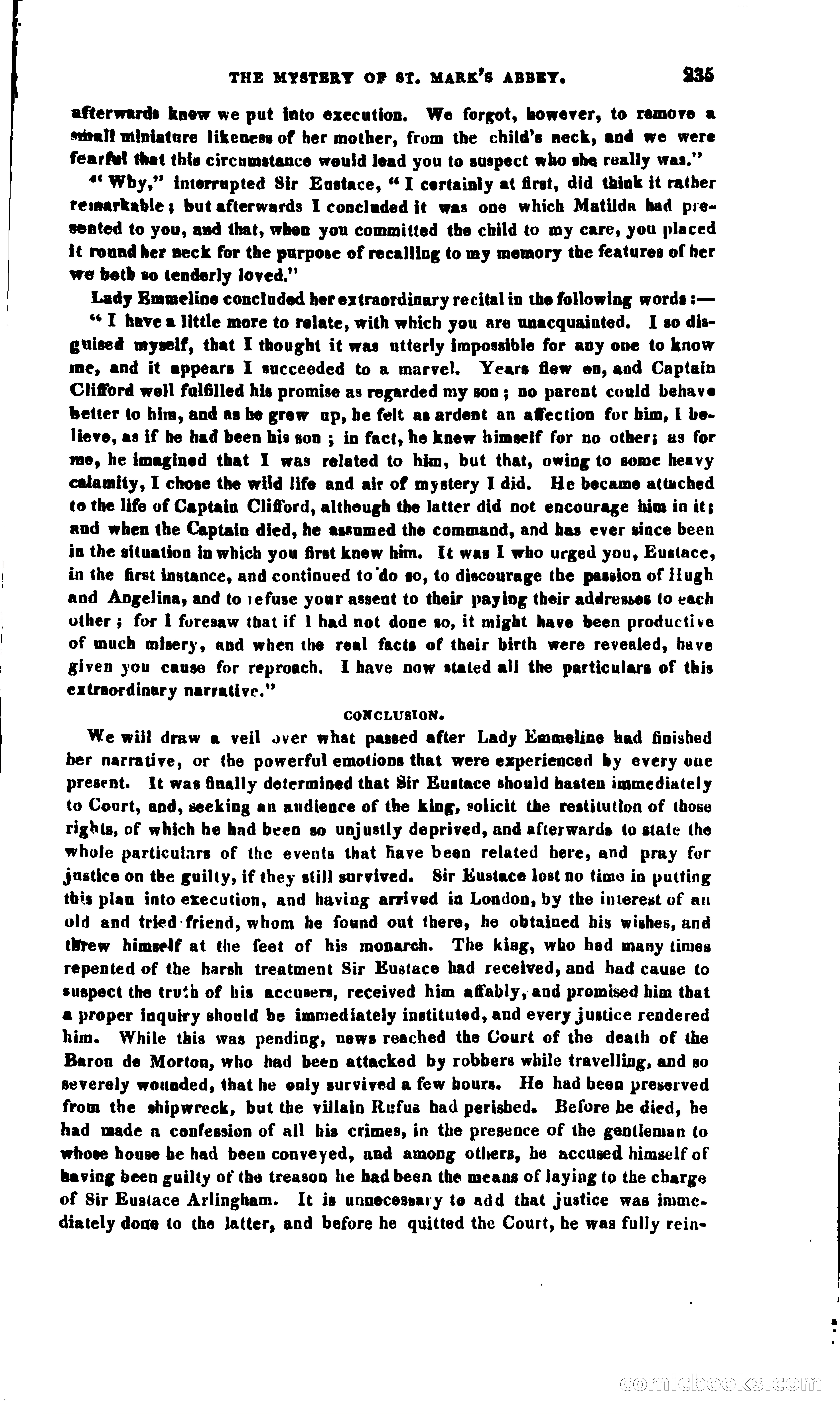 Angelina: Or, The Mystery of St. Mark's Abbey — page 248 of 248