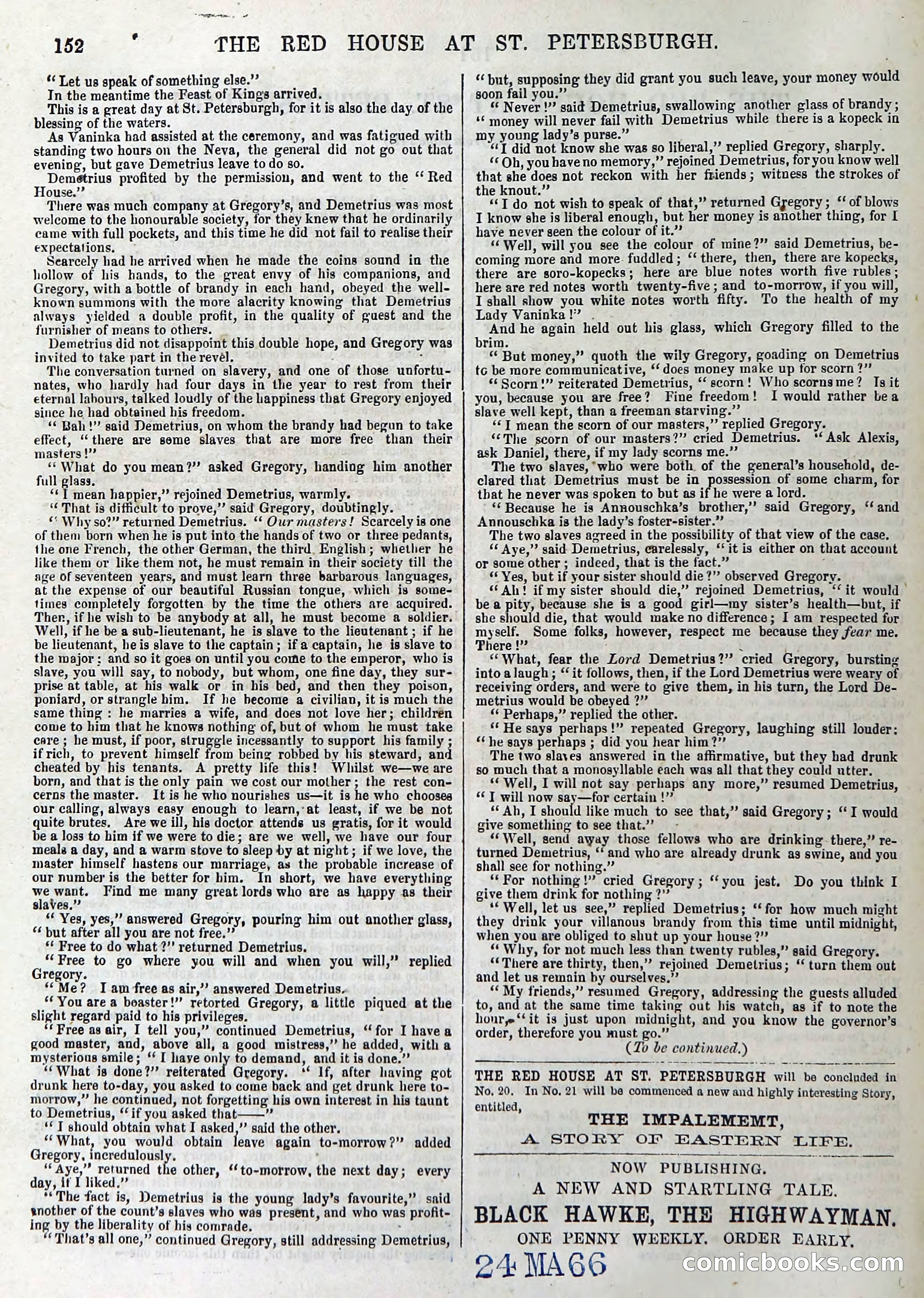Ivan the Terrible; or, Dark Deeds of Night — page 156 of 276