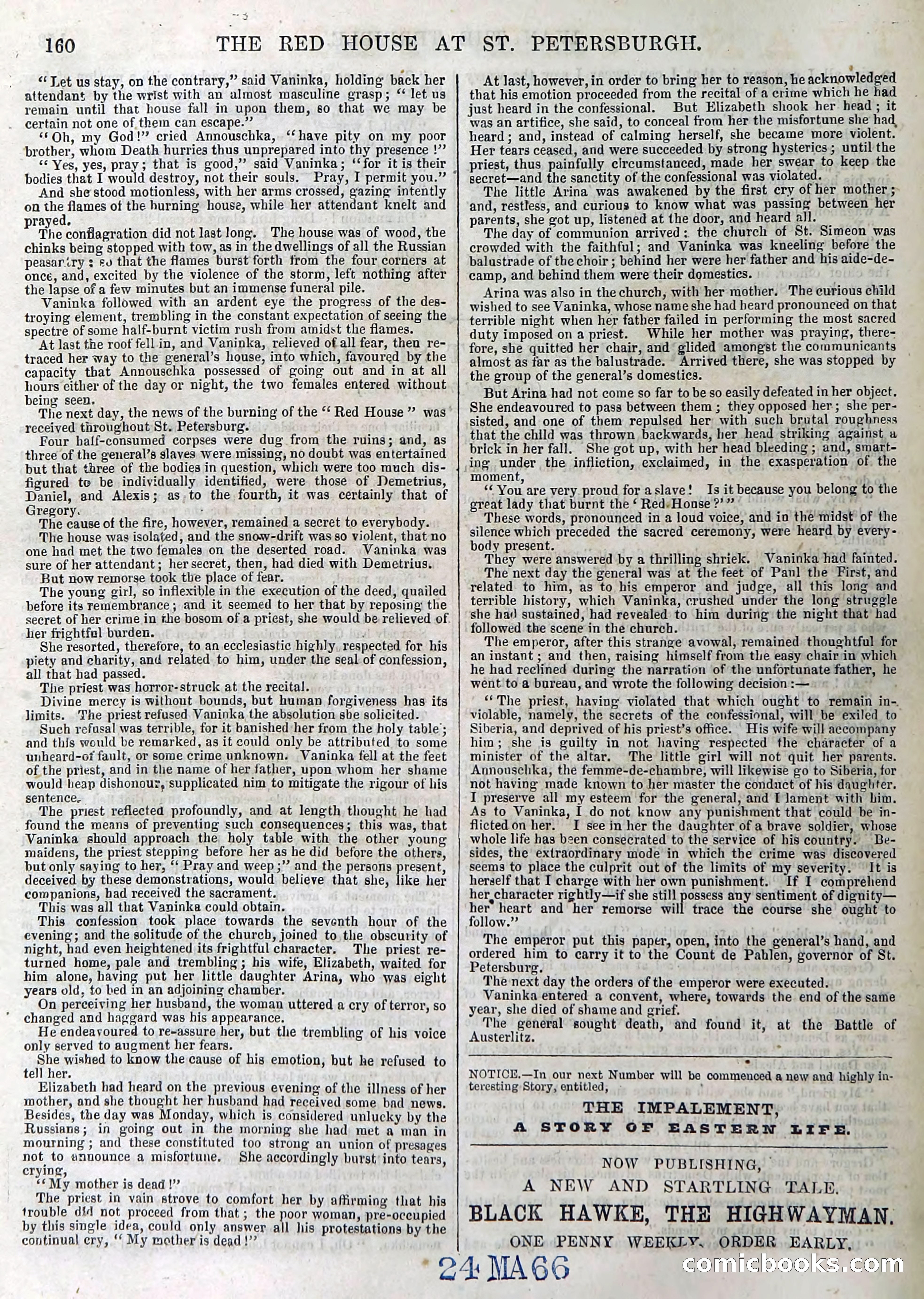 Ivan the Terrible; or, Dark Deeds of Night — page 164 of 276