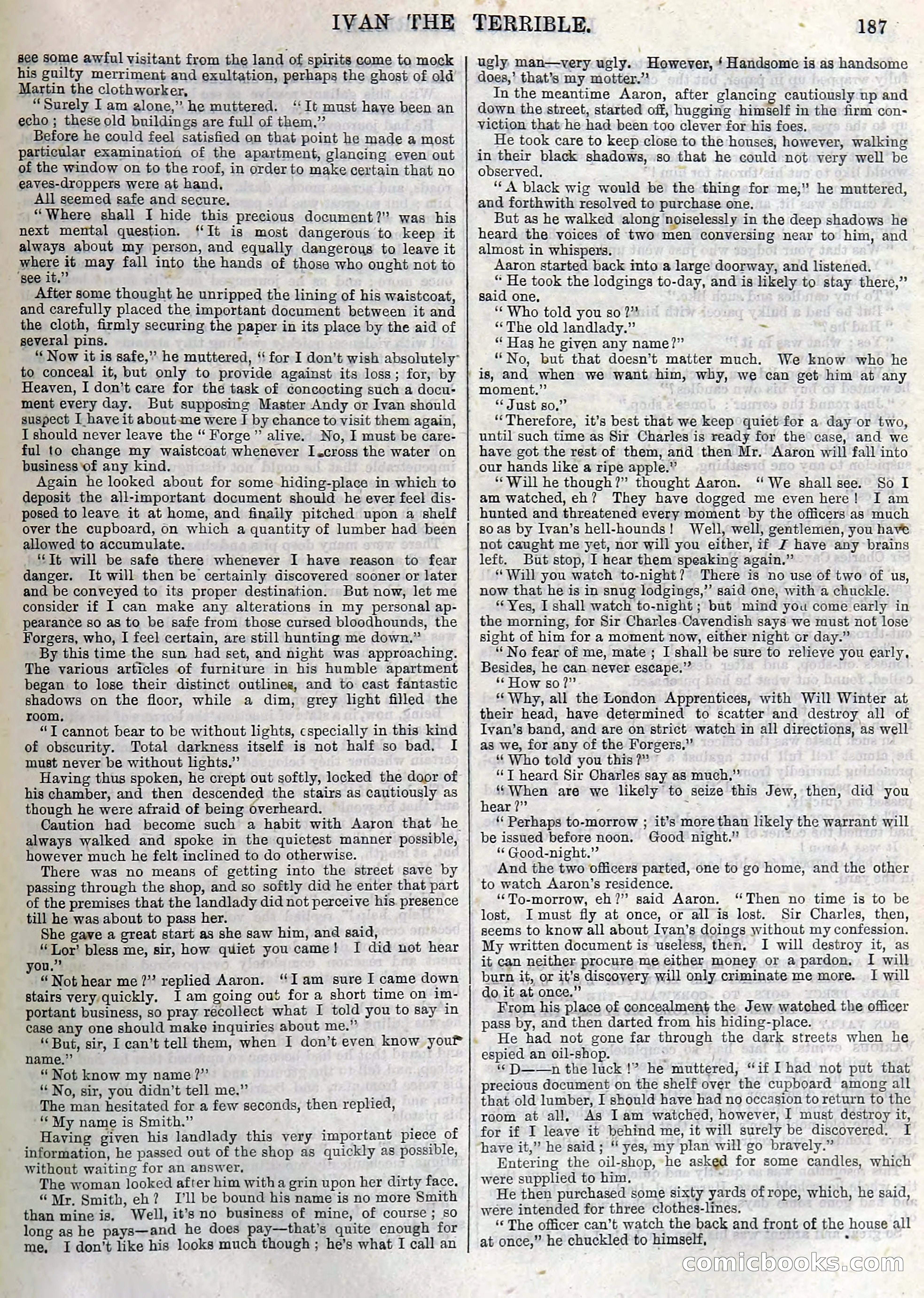 Ivan the Terrible; or, Dark Deeds of Night — page 191 of 276
