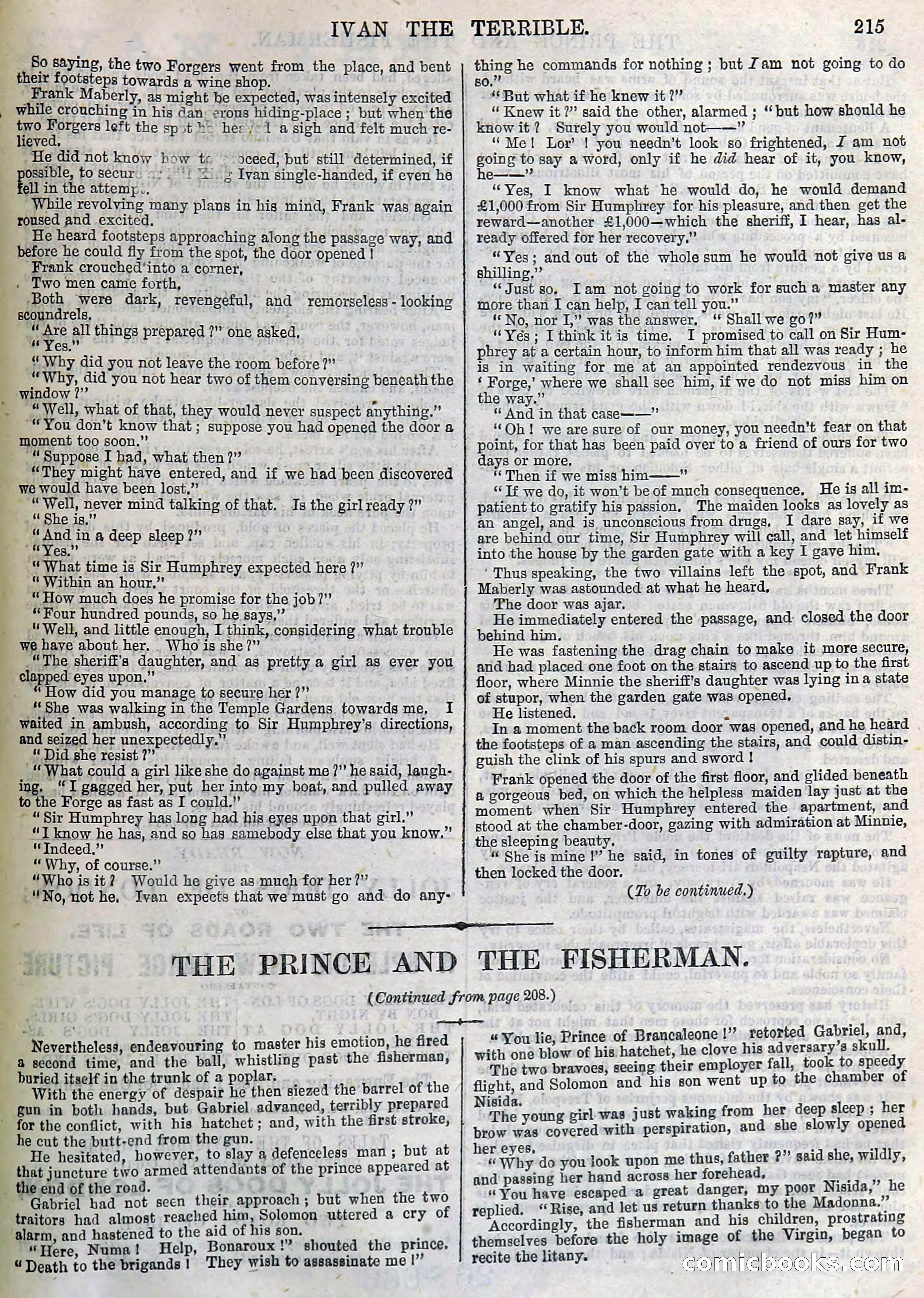 Ivan the Terrible; or, Dark Deeds of Night — page 219 of 276