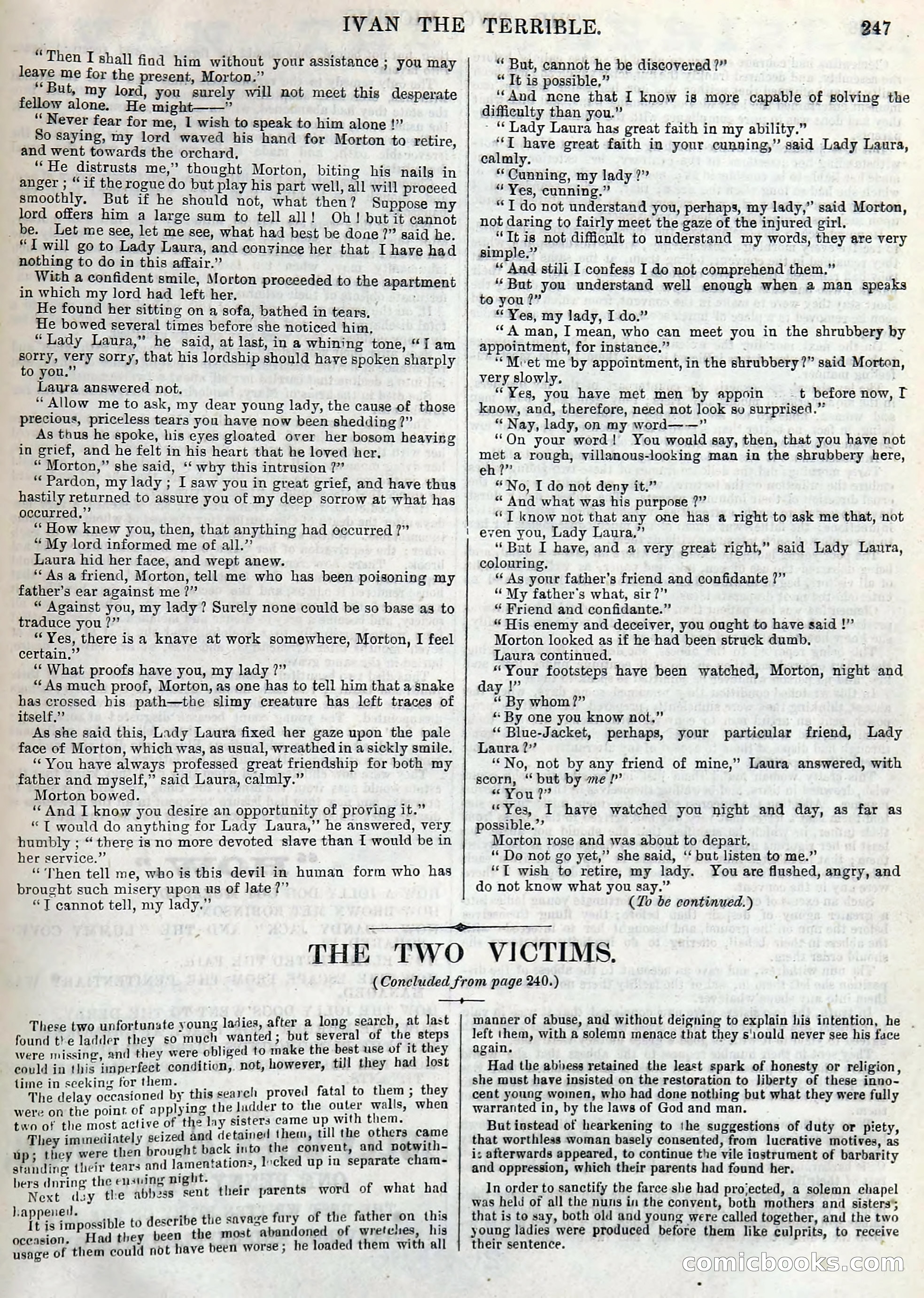 Ivan the Terrible; or, Dark Deeds of Night — page 251 of 276