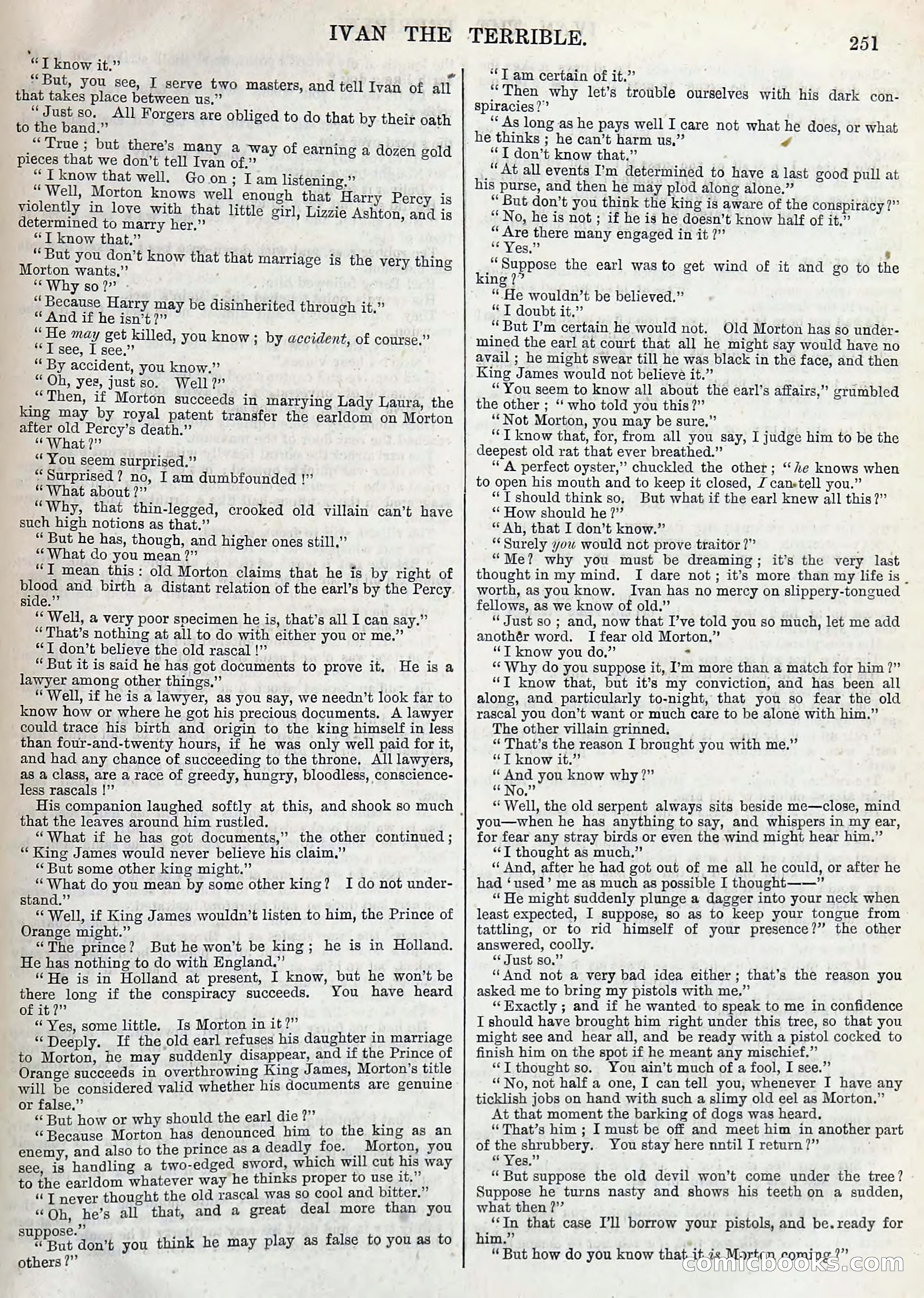 Ivan the Terrible; or, Dark Deeds of Night — page 255 of 276