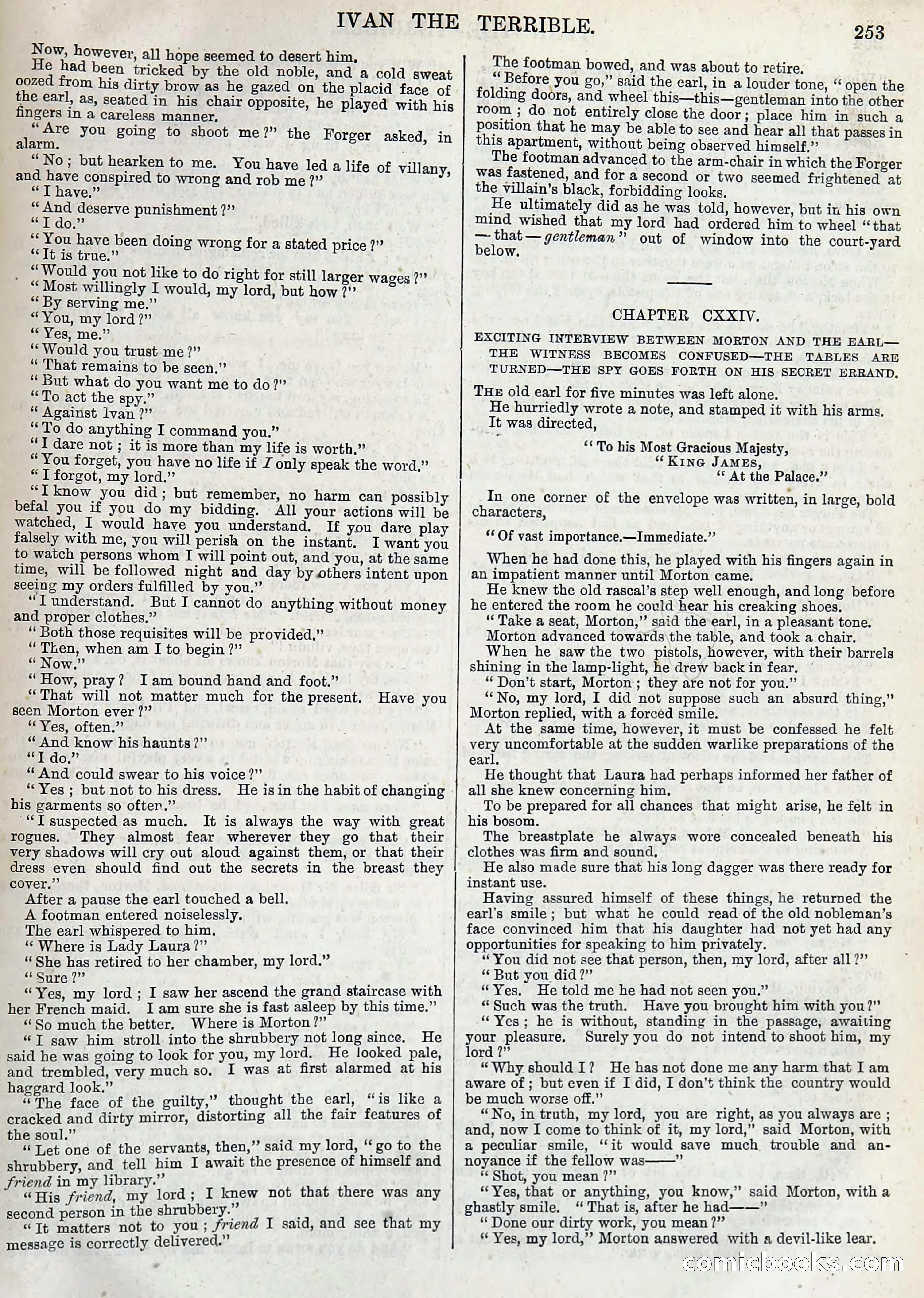 Ivan the Terrible; or, Dark Deeds of Night — page 257 of 276