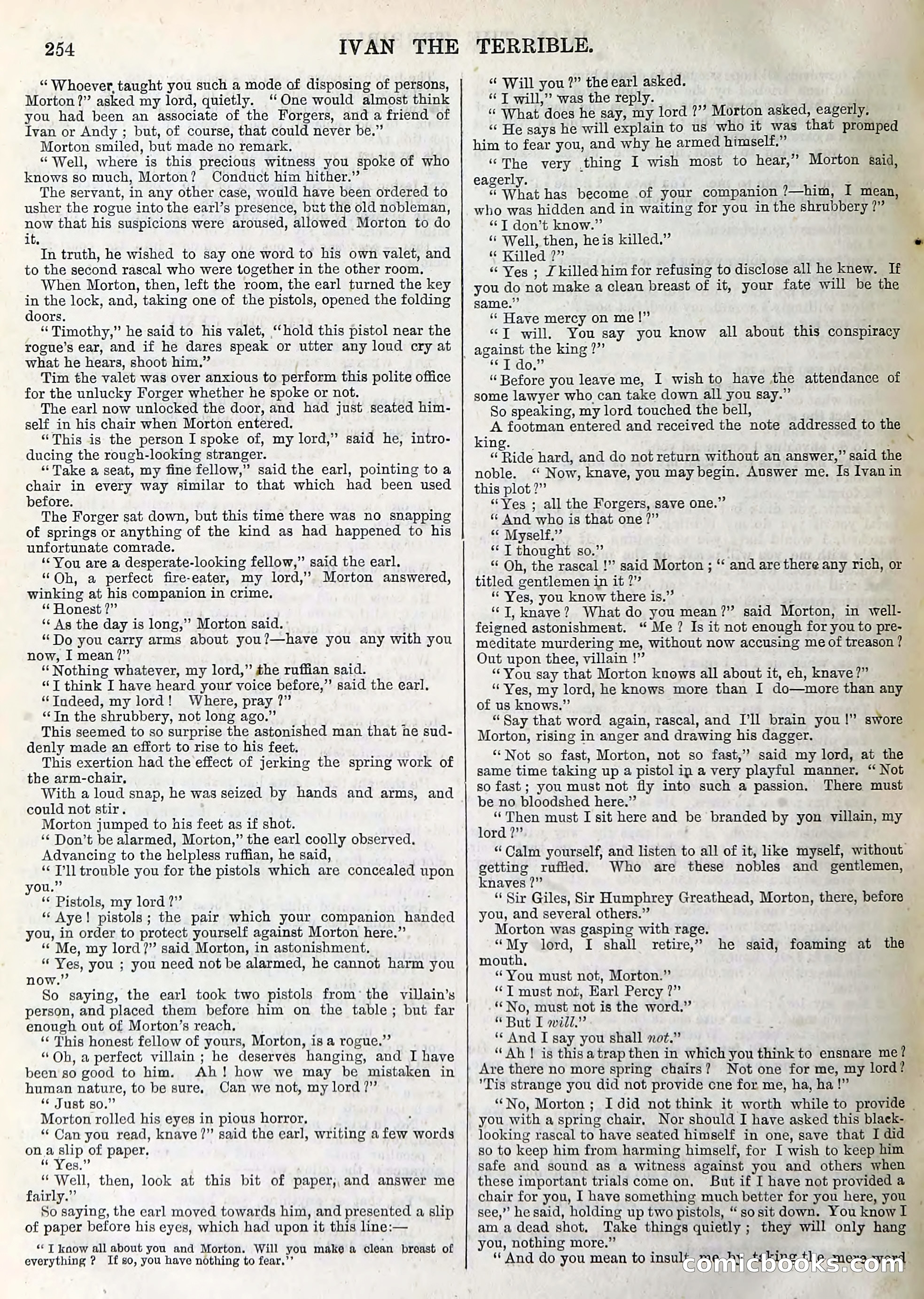 Ivan the Terrible; or, Dark Deeds of Night — page 258 of 276