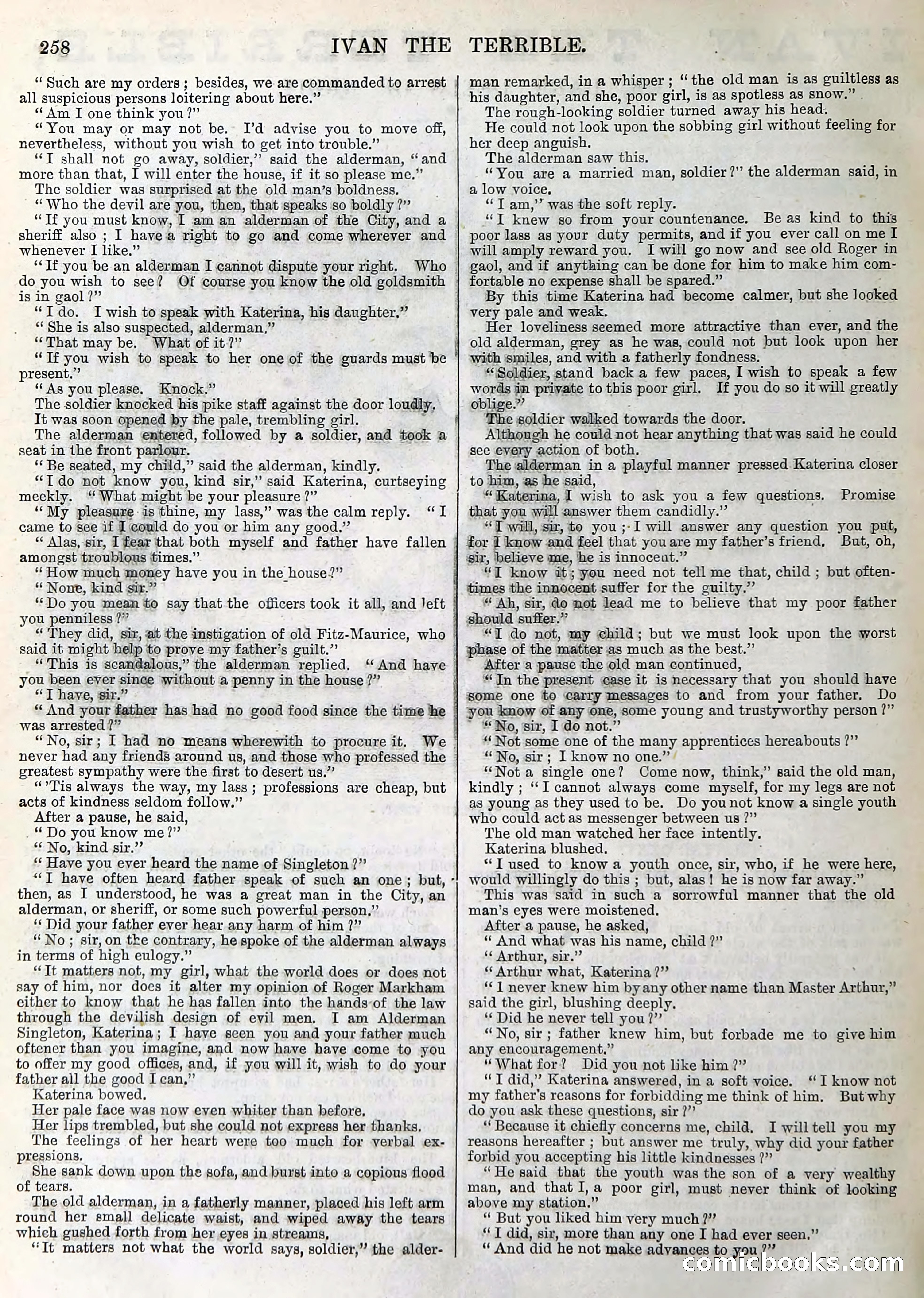 Ivan the Terrible; or, Dark Deeds of Night — page 262 of 276