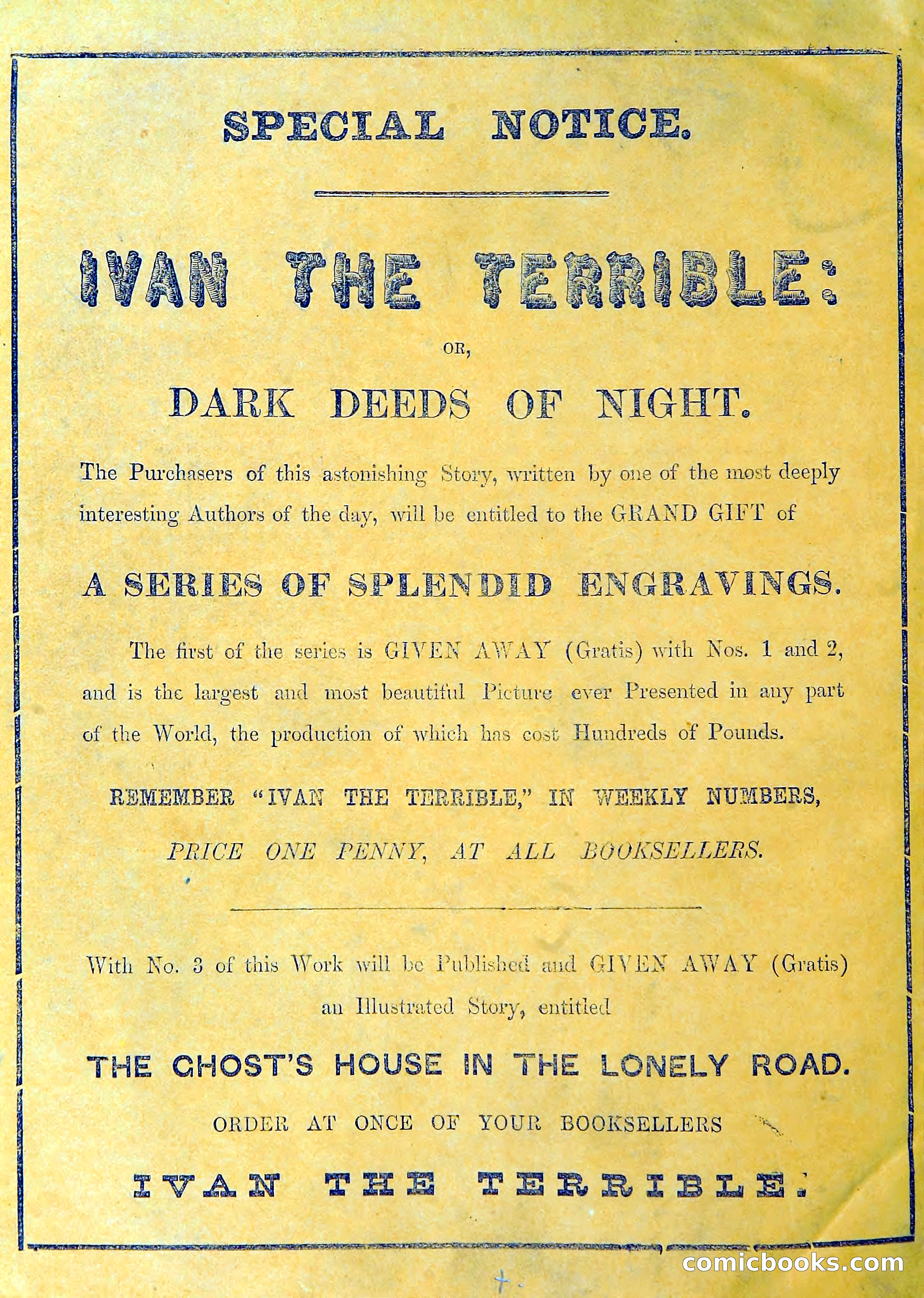 Ivan the Terrible; or, Dark Deeds of Night — page 276 of 276