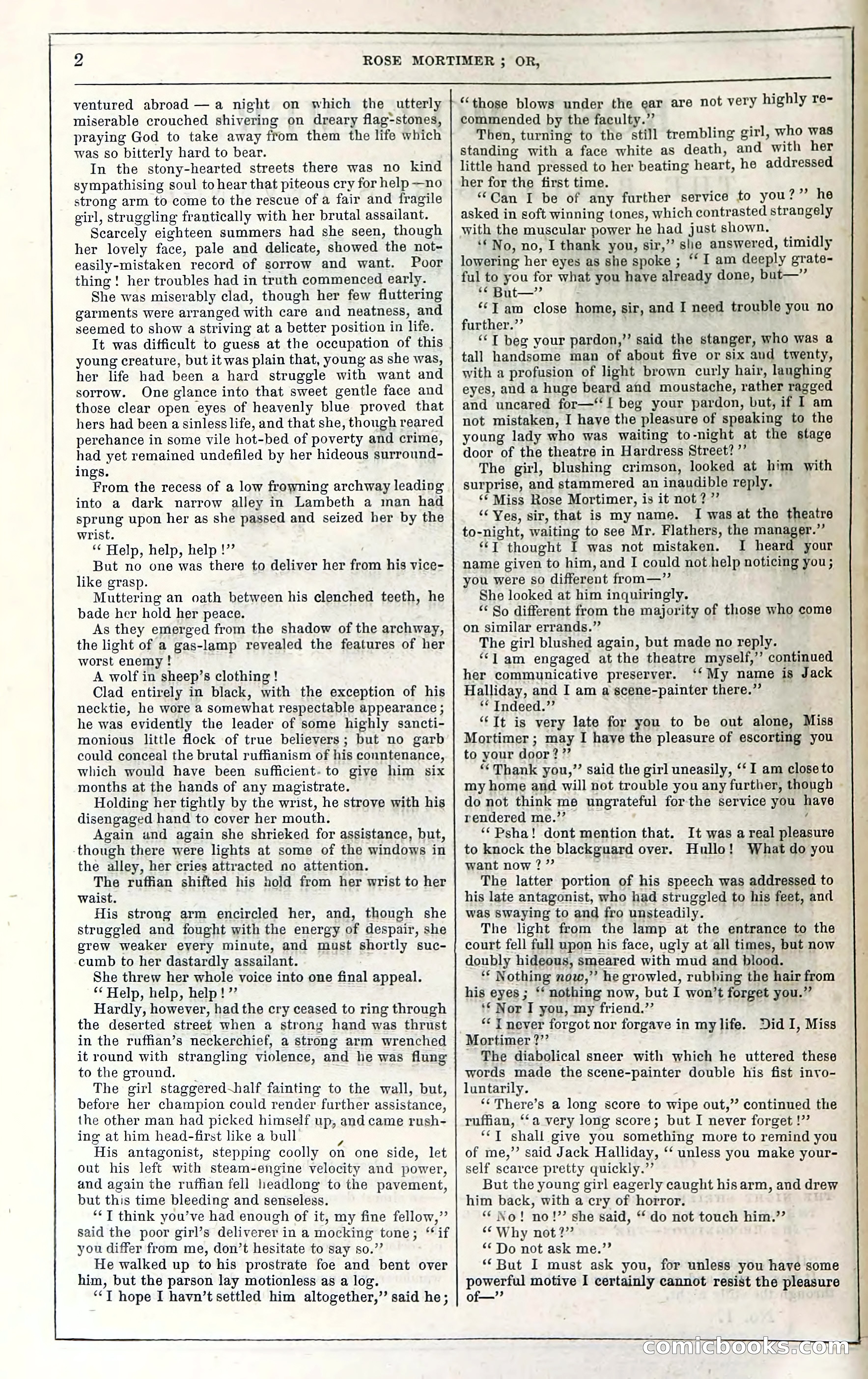 Rose Mortimer; Or, The Ballet-Girl's Revenge — page 10 of 204
