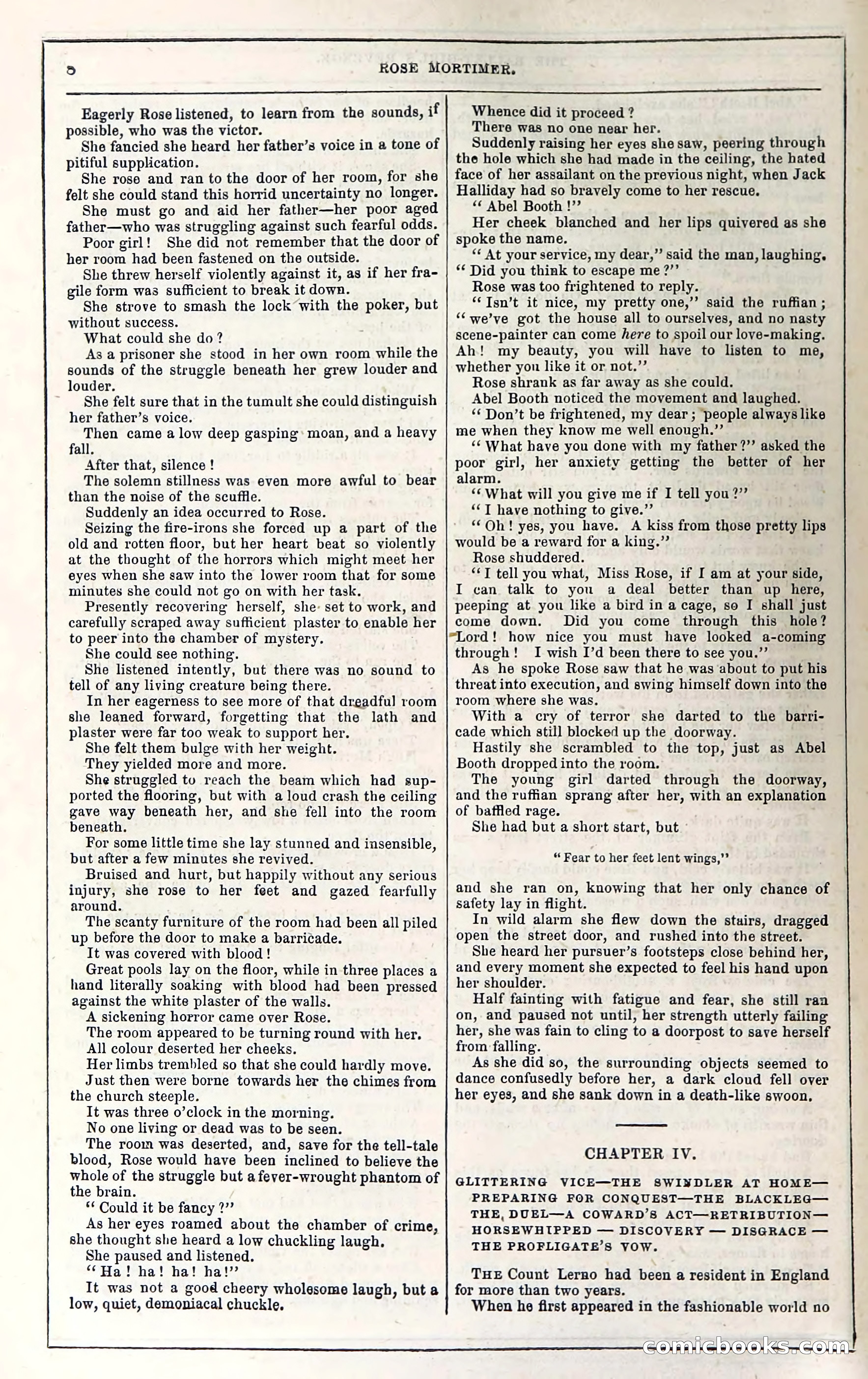 Rose Mortimer; Or, The Ballet-Girl's Revenge — page 16 of 204