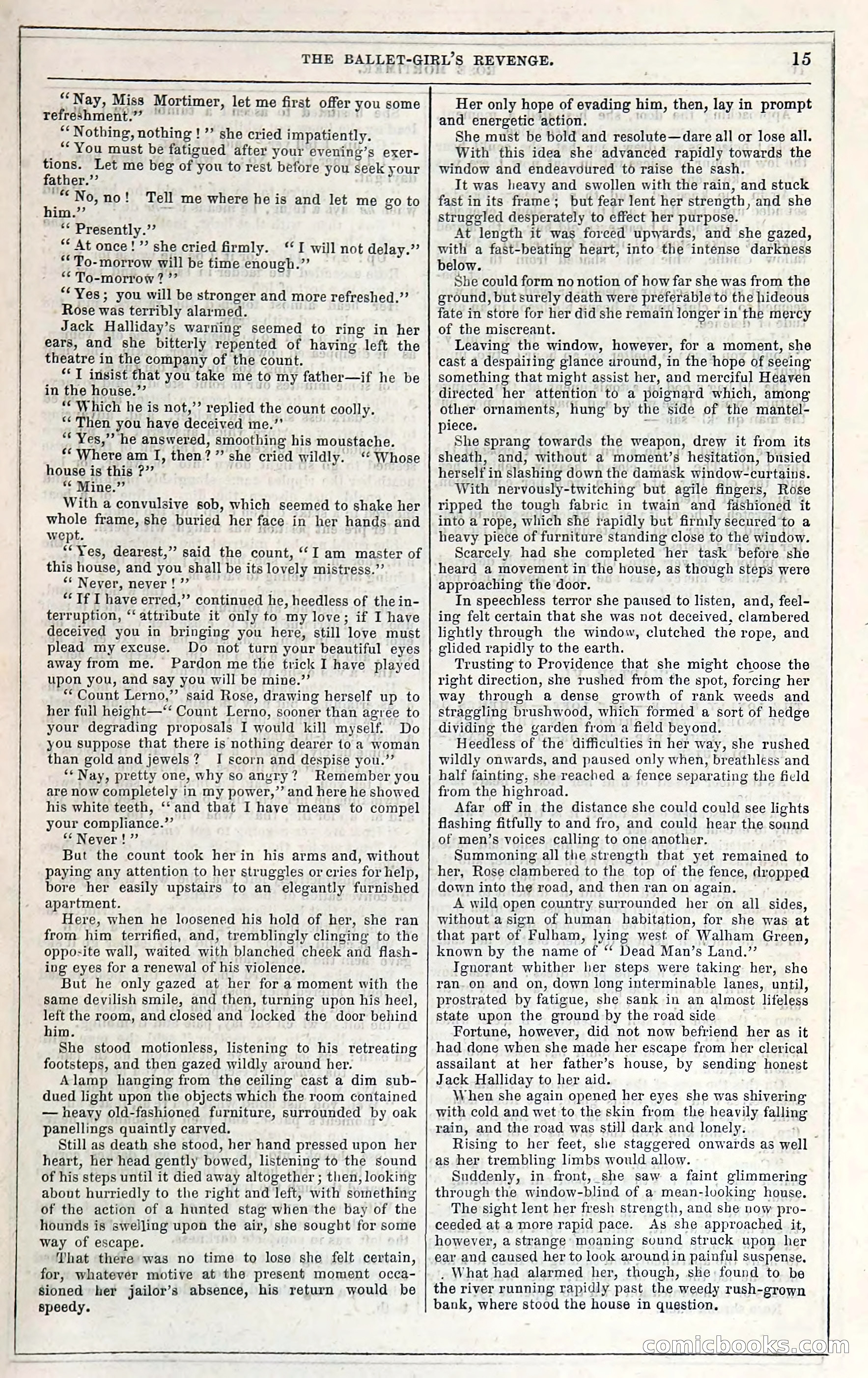 Rose Mortimer; Or, The Ballet-Girl's Revenge — page 23 of 204