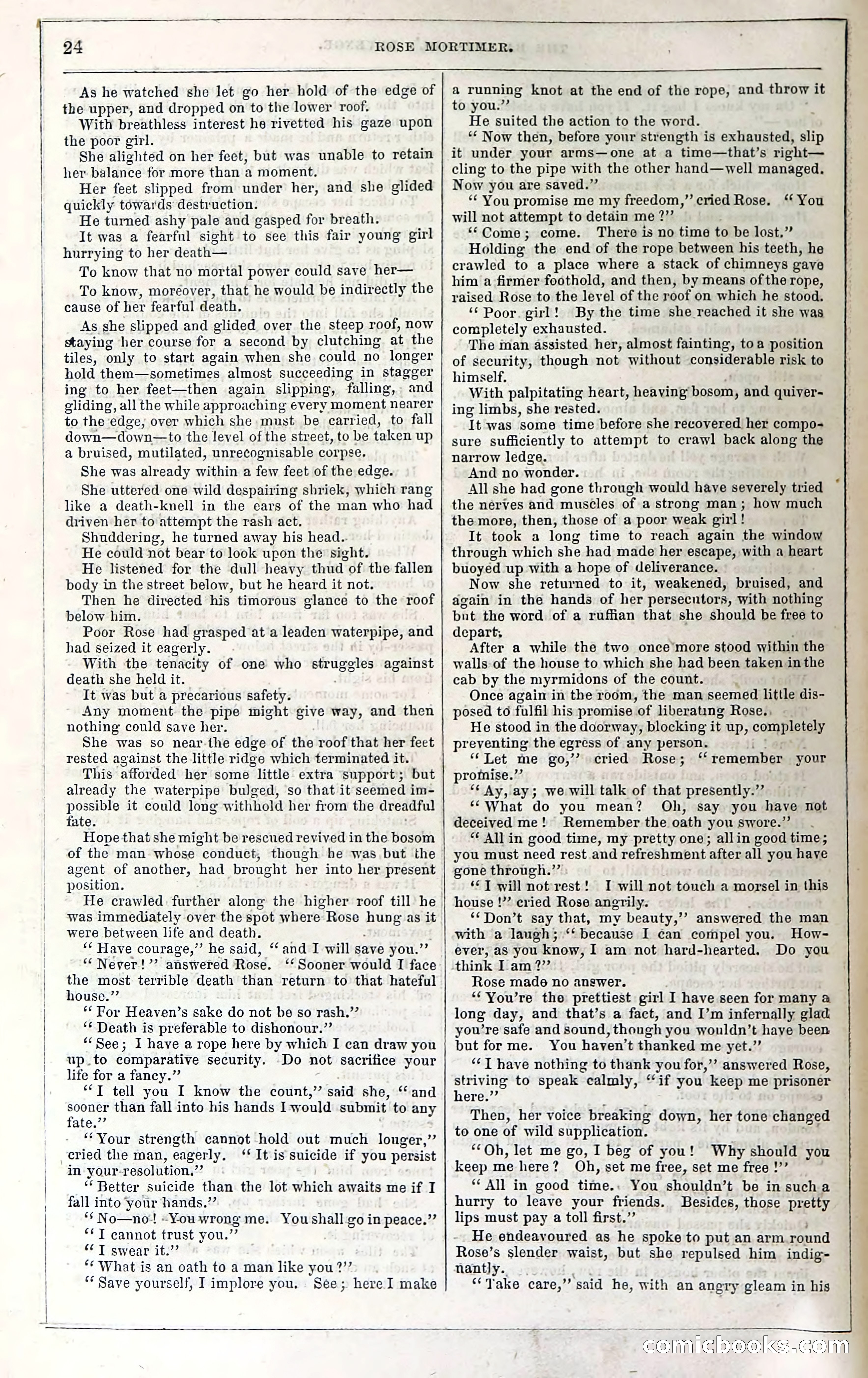 Rose Mortimer; Or, The Ballet-Girl's Revenge — page 30 of 204