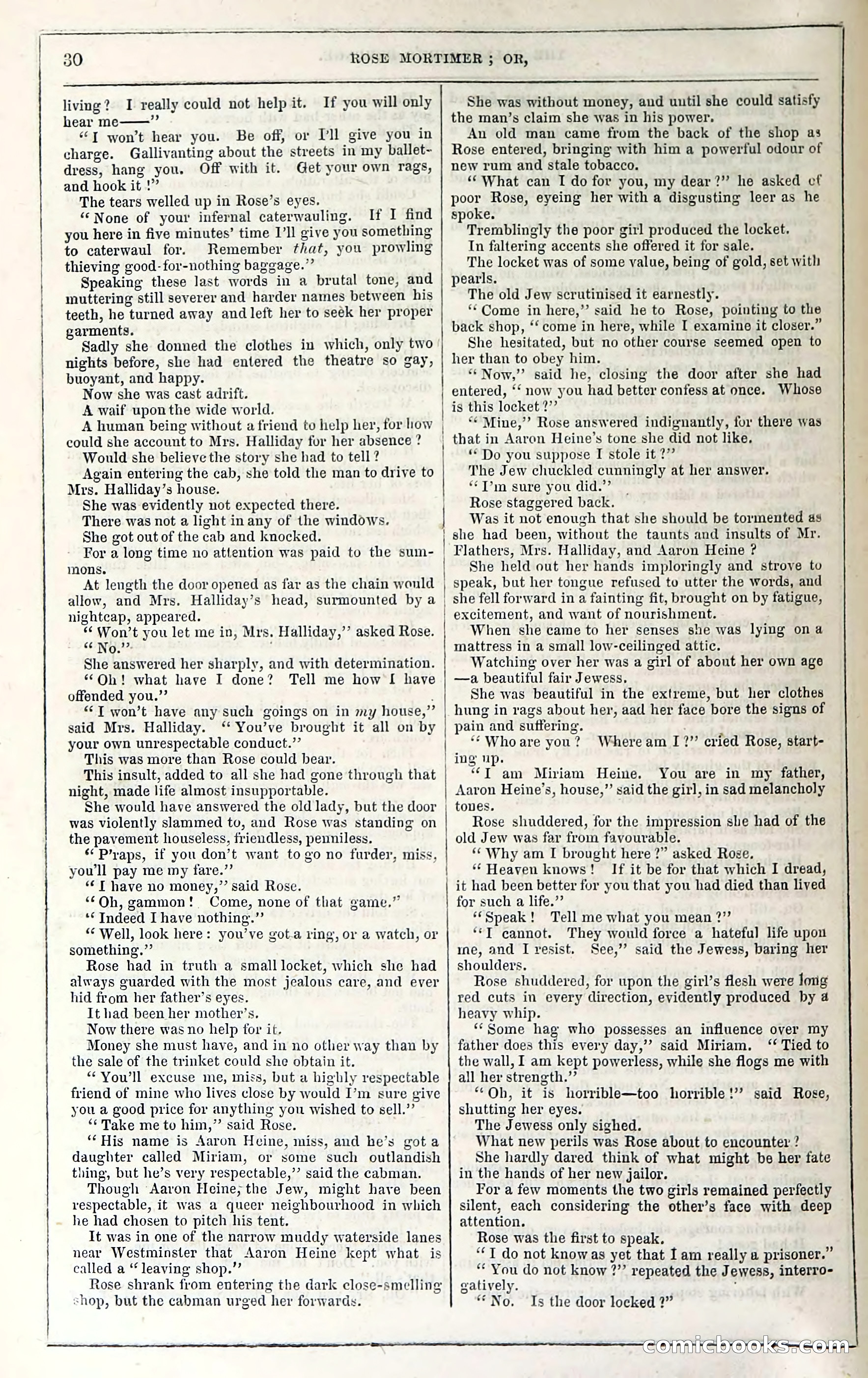 Rose Mortimer; Or, The Ballet-Girl's Revenge — page 36 of 204