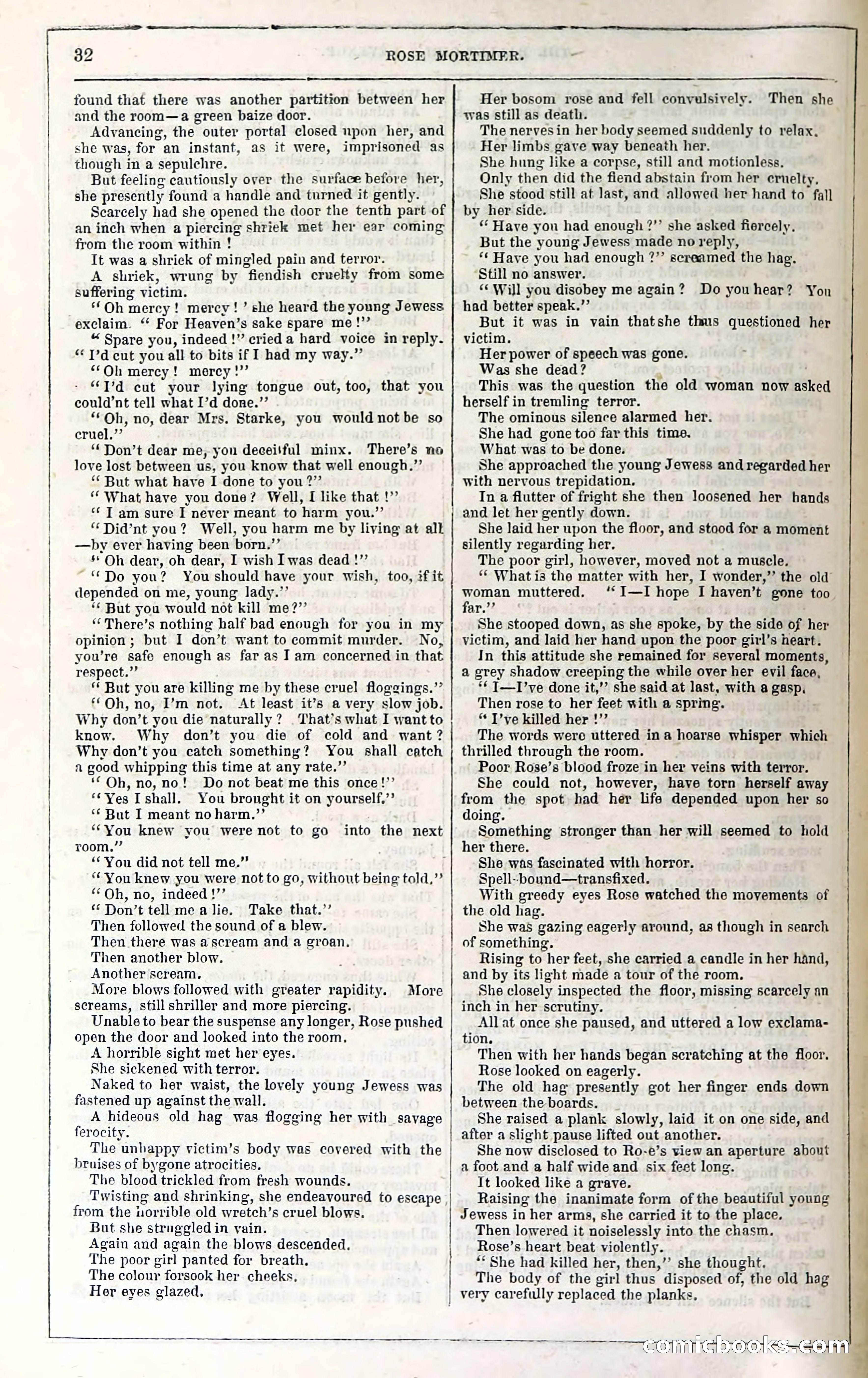 Rose Mortimer; Or, The Ballet-Girl's Revenge — page 38 of 204
