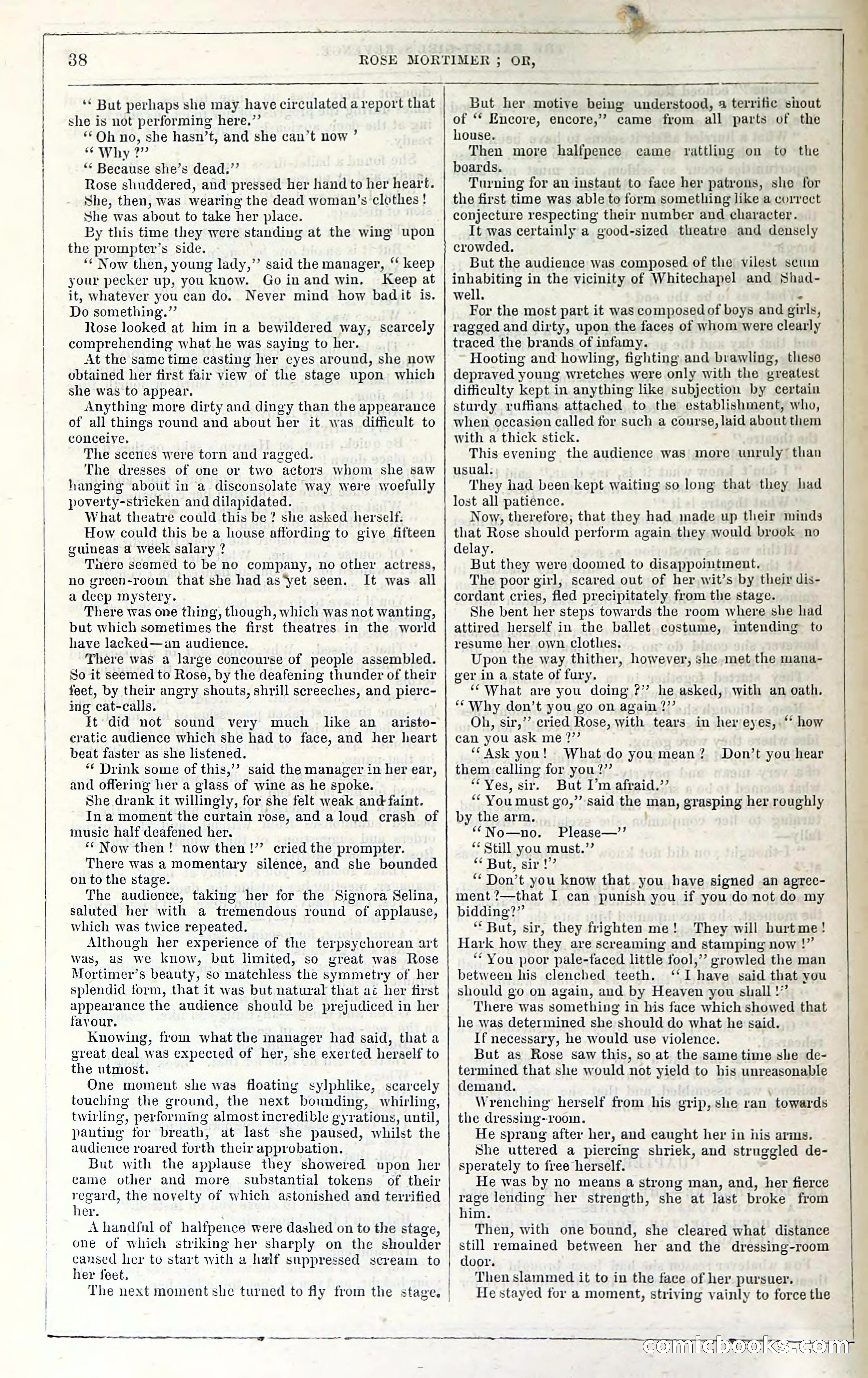 Rose Mortimer; Or, The Ballet-Girl's Revenge — page 44 of 204