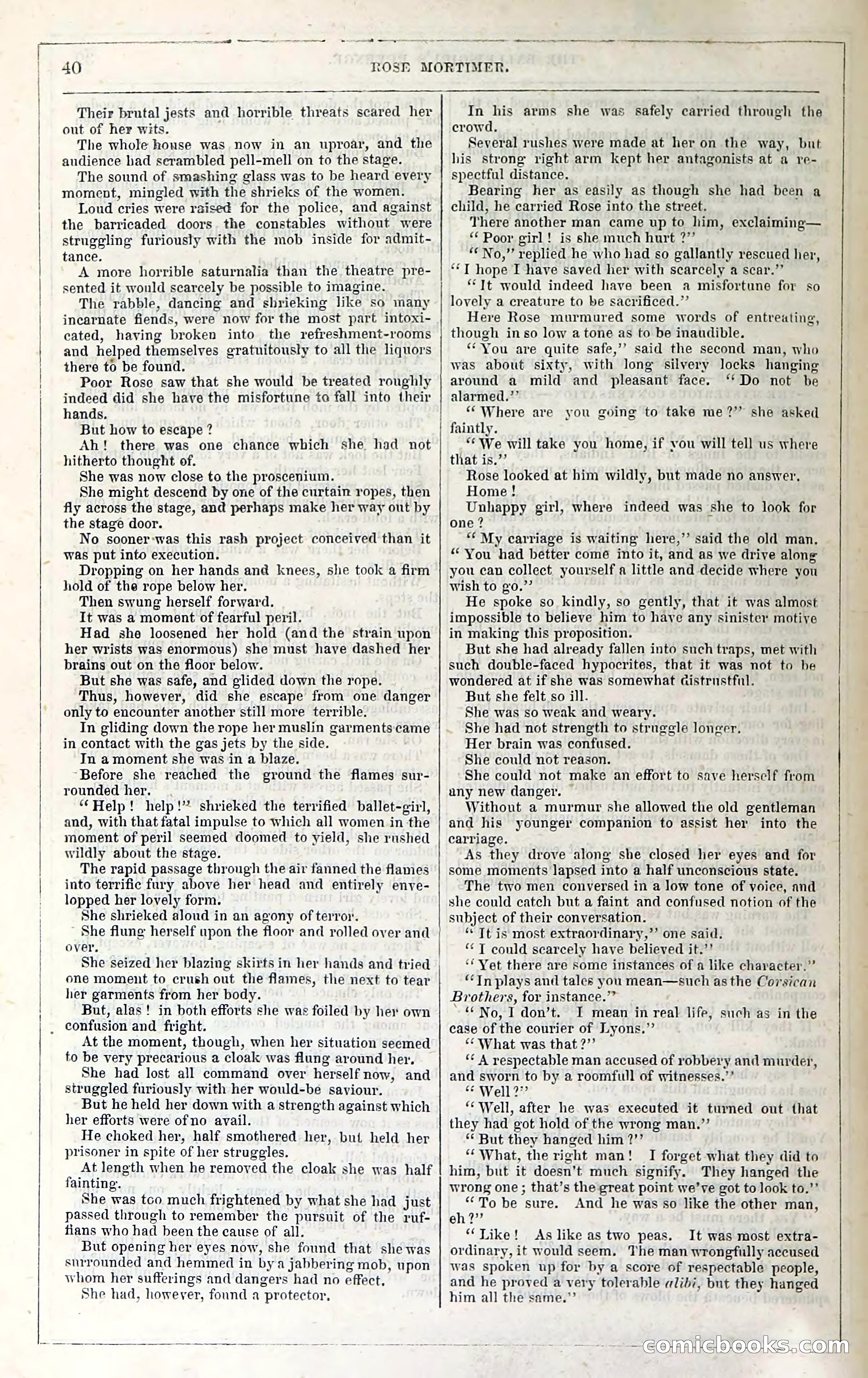 Rose Mortimer; Or, The Ballet-Girl's Revenge — page 46 of 204