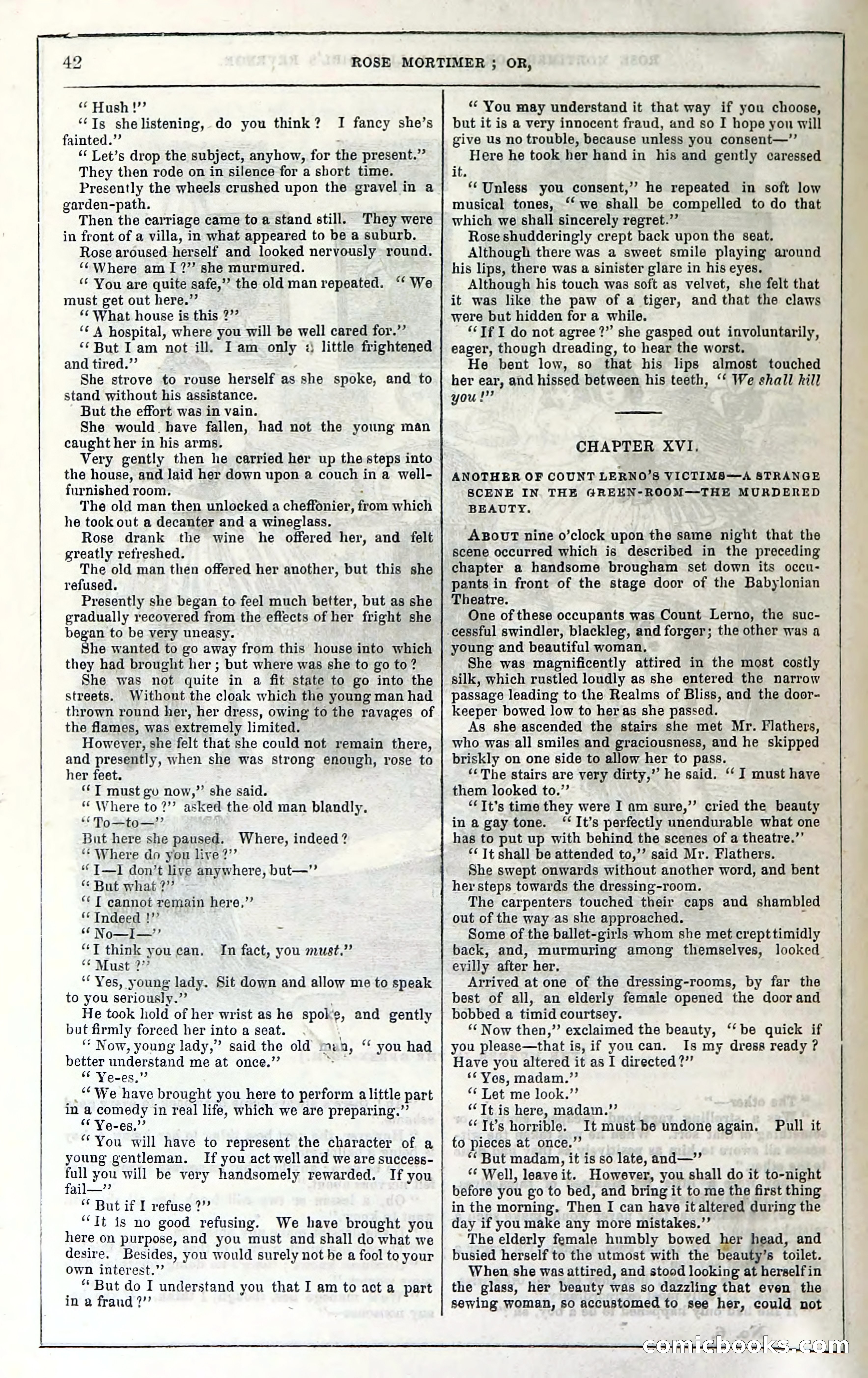 Rose Mortimer; Or, The Ballet-Girl's Revenge — page 48 of 204