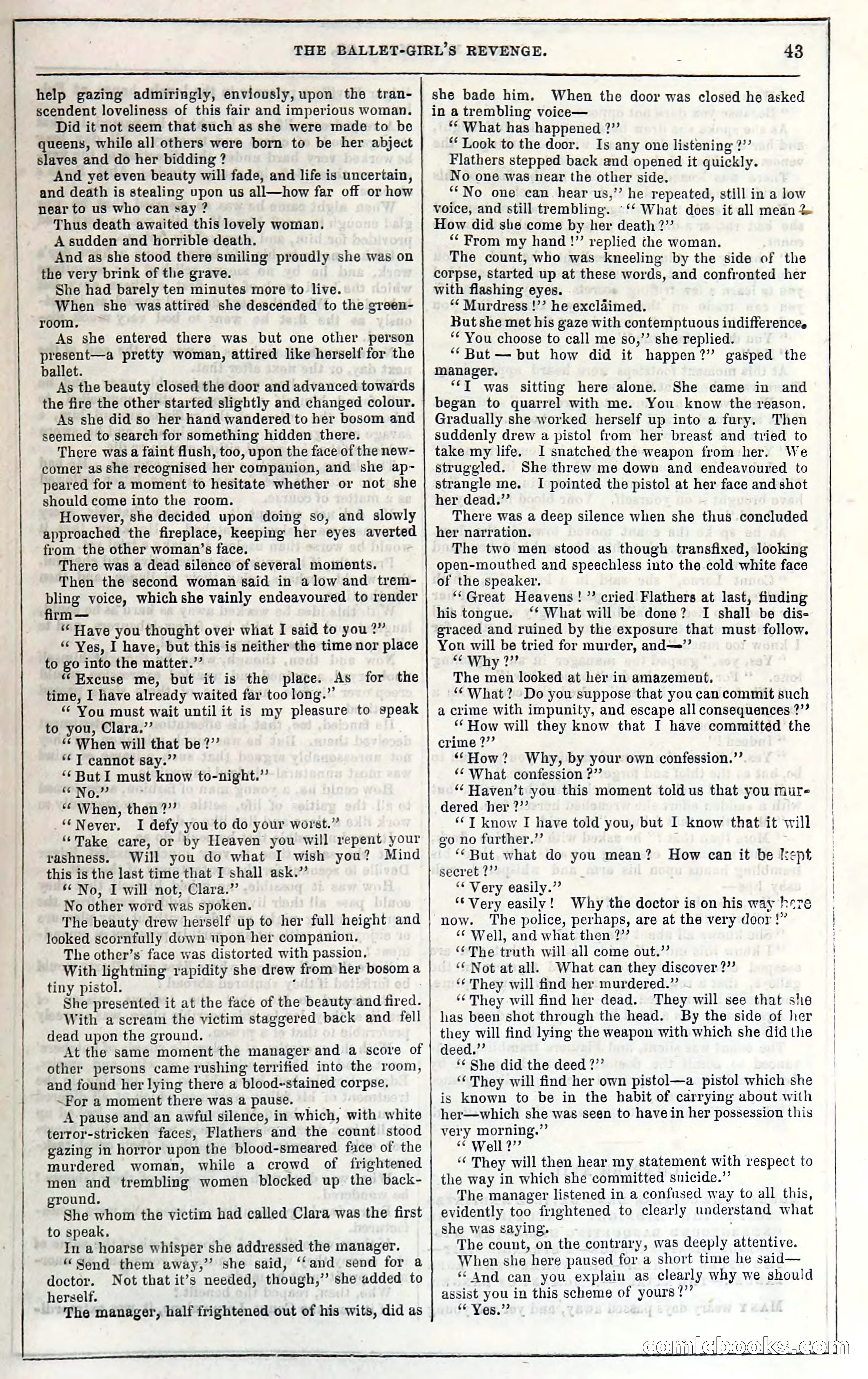 Rose Mortimer; Or, The Ballet-Girl's Revenge — page 49 of 204