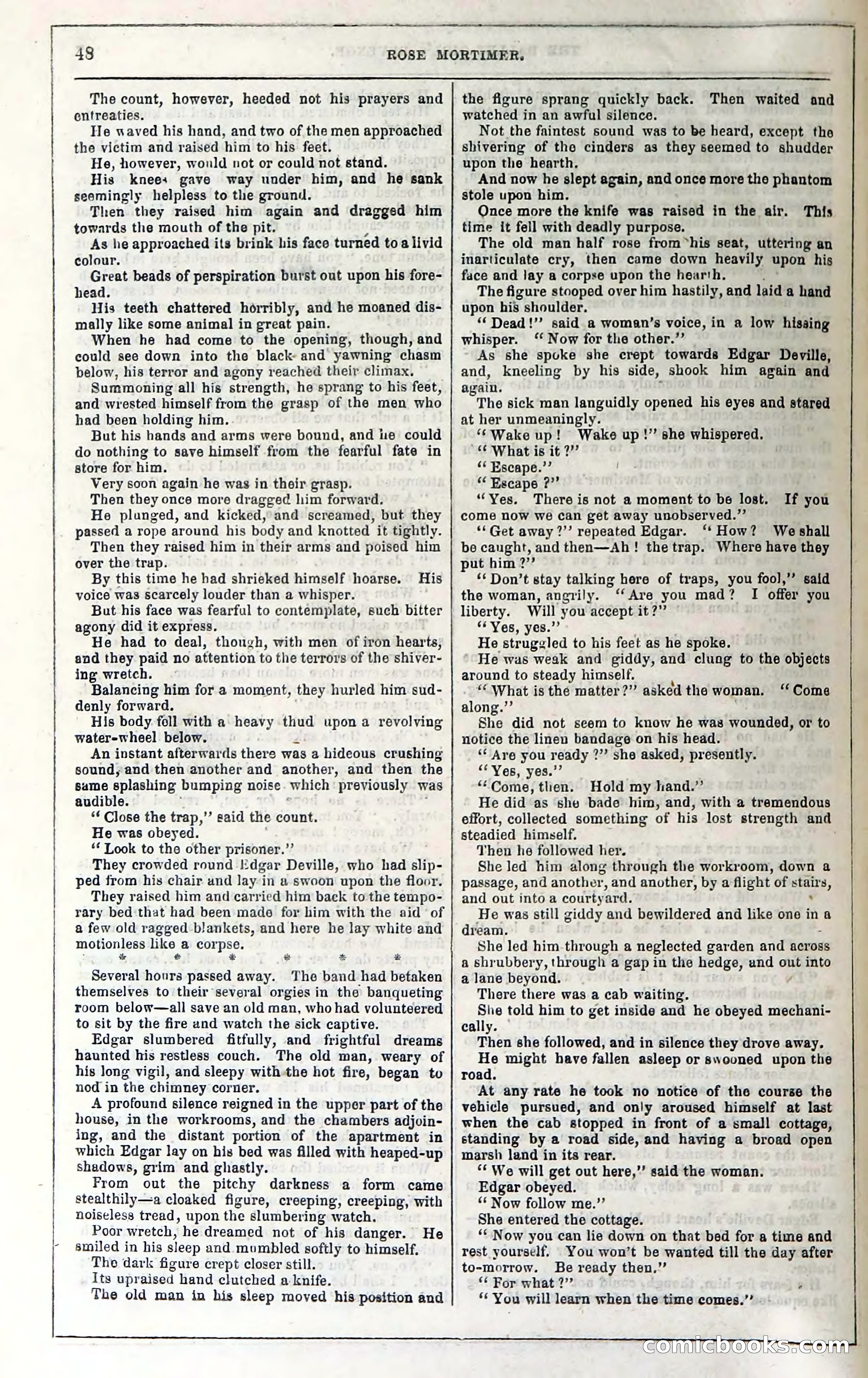 Rose Mortimer; Or, The Ballet-Girl's Revenge — page 54 of 204