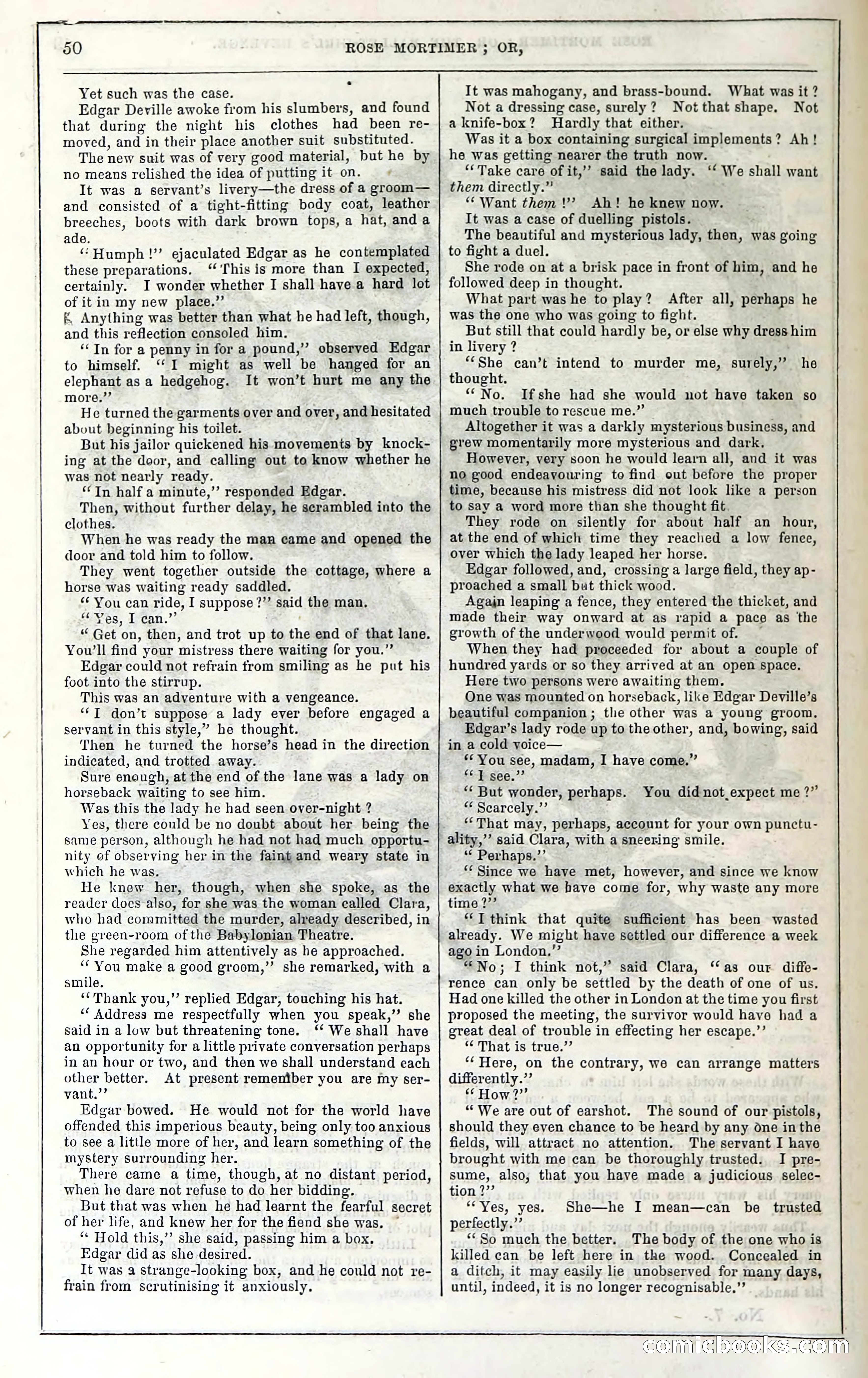 Rose Mortimer; Or, The Ballet-Girl's Revenge — page 56 of 204