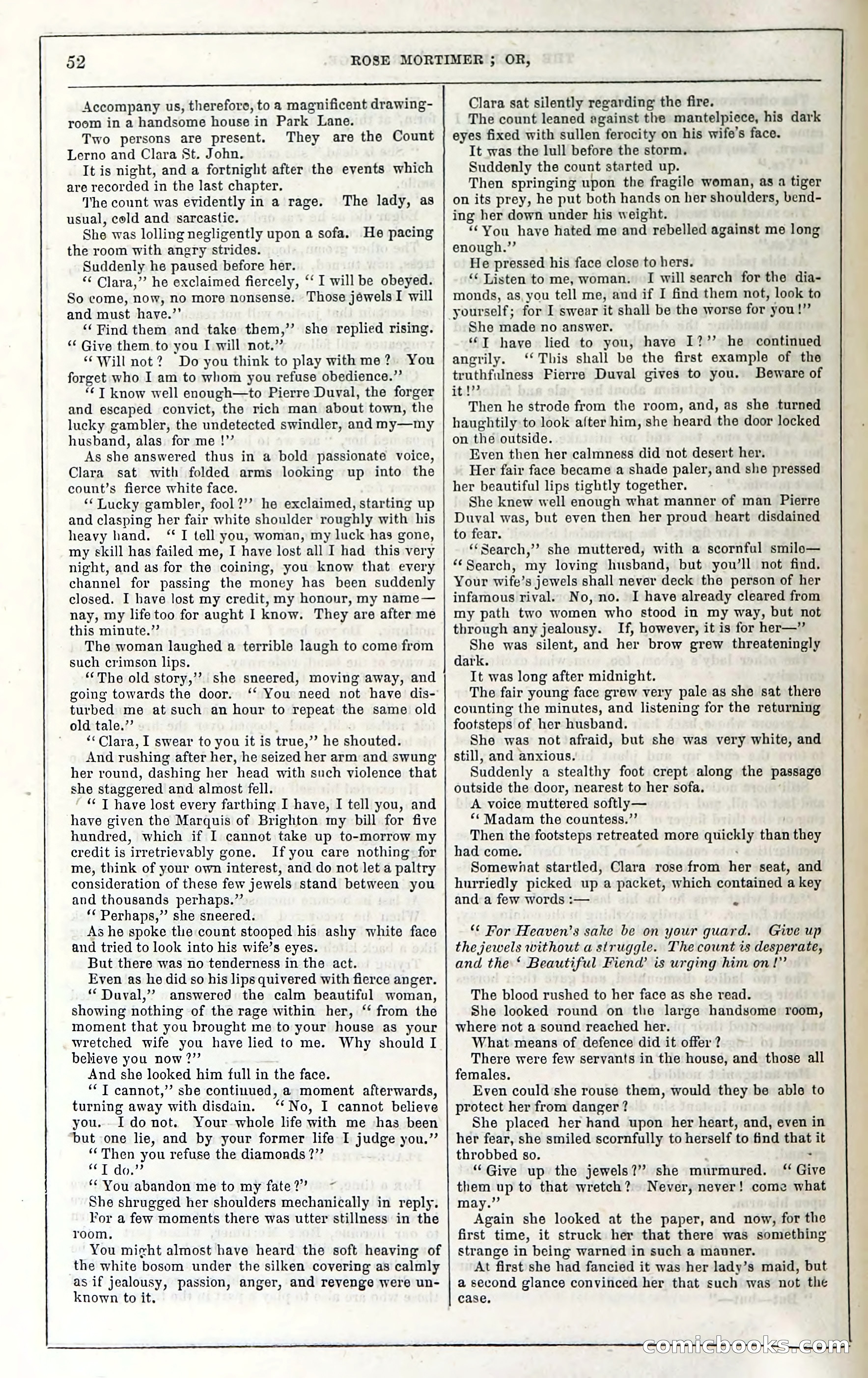 Rose Mortimer; Or, The Ballet-Girl's Revenge — page 58 of 204