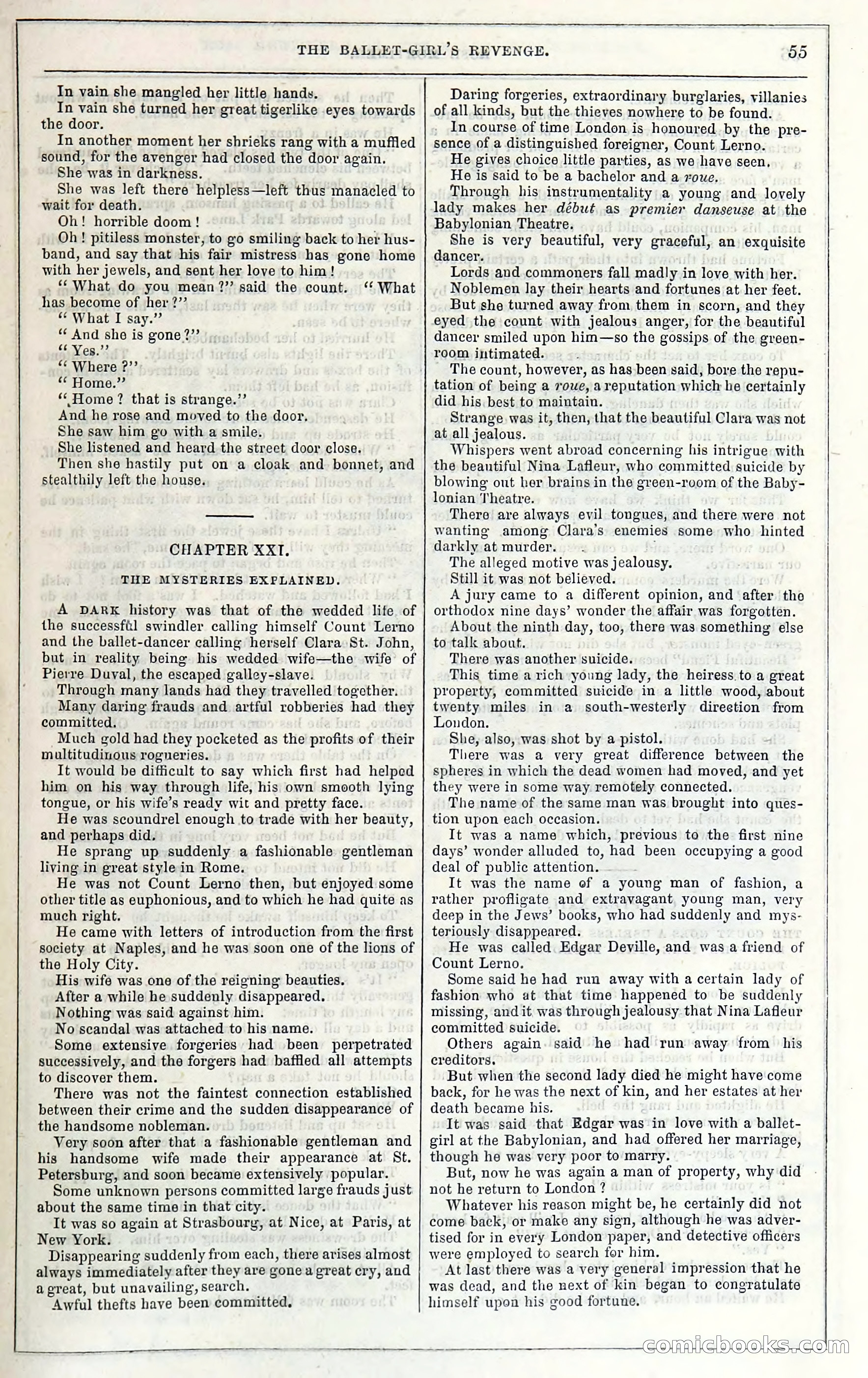 Rose Mortimer; Or, The Ballet-Girl's Revenge — page 61 of 204