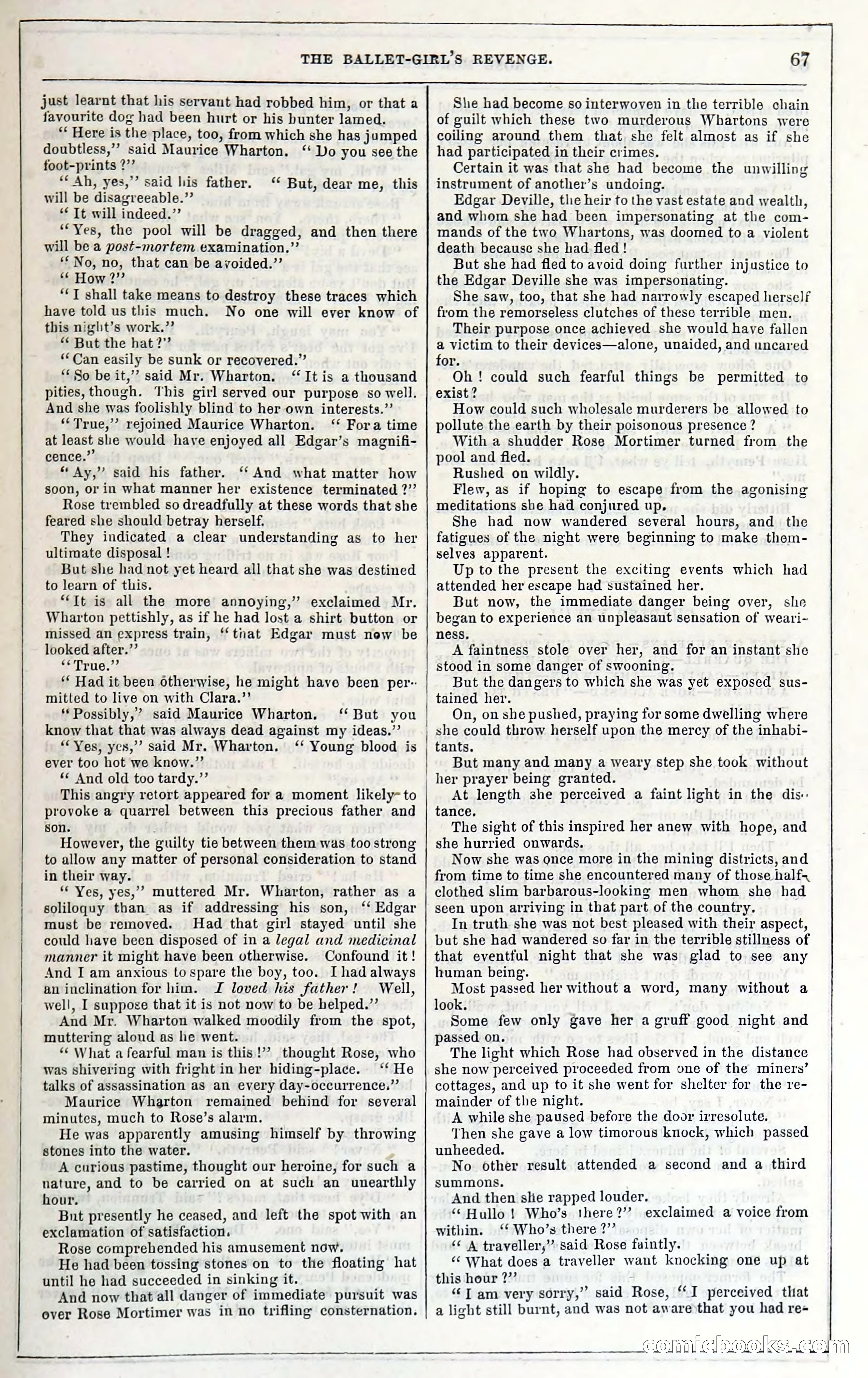 Rose Mortimer; Or, The Ballet-Girl's Revenge — page 73 of 204
