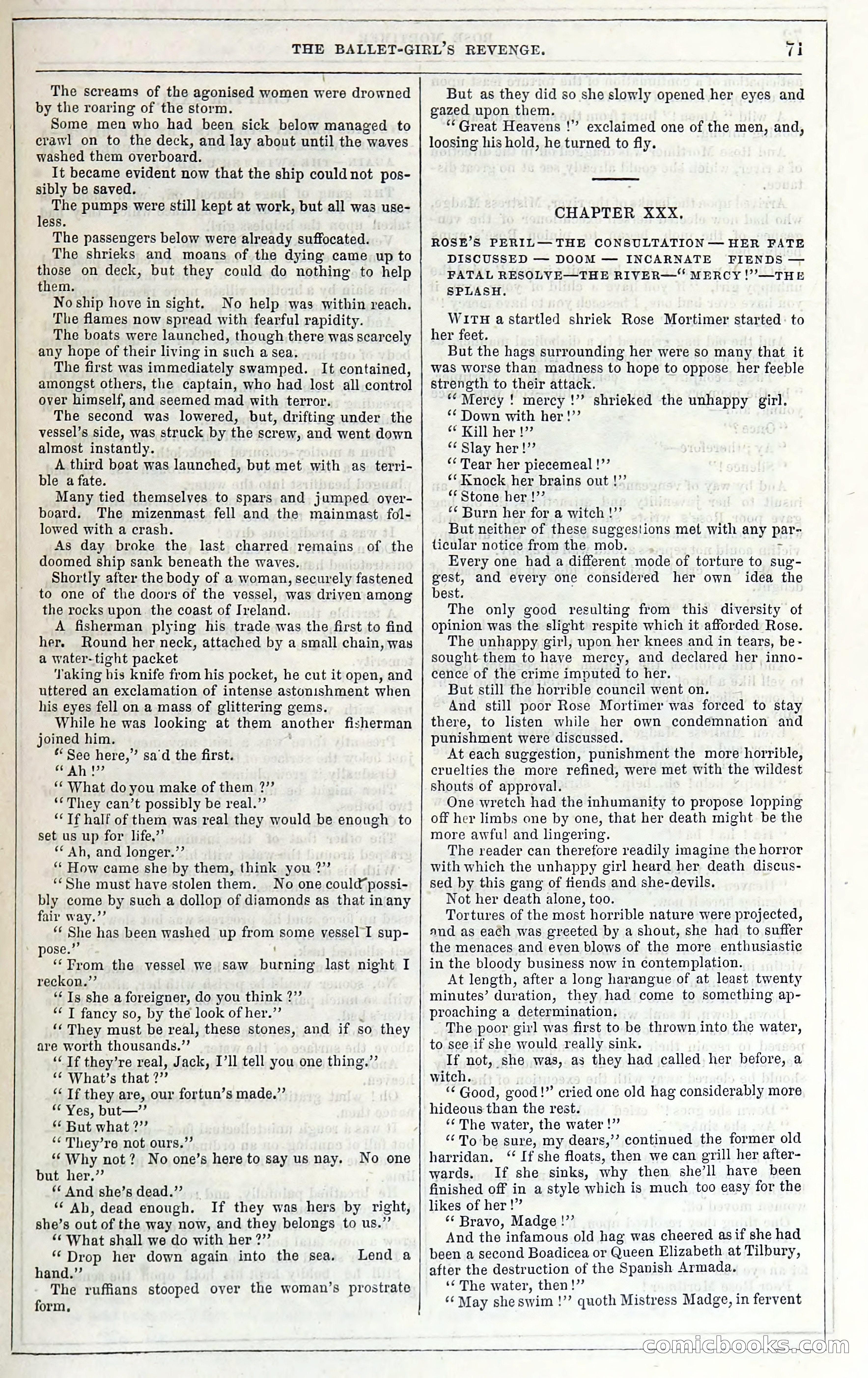 Rose Mortimer; Or, The Ballet-Girl's Revenge — page 77 of 204