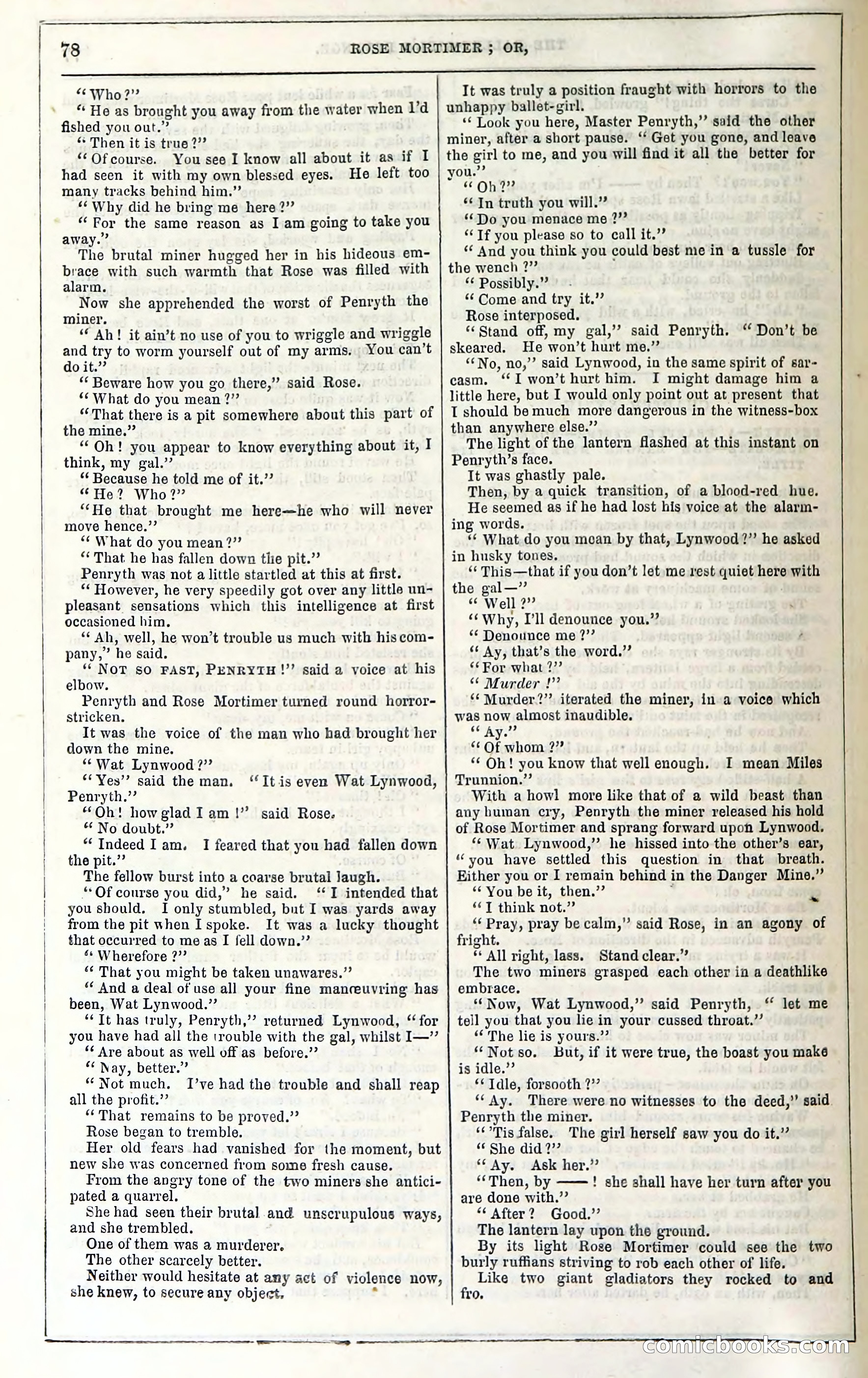 Rose Mortimer; Or, The Ballet-Girl's Revenge — page 84 of 204