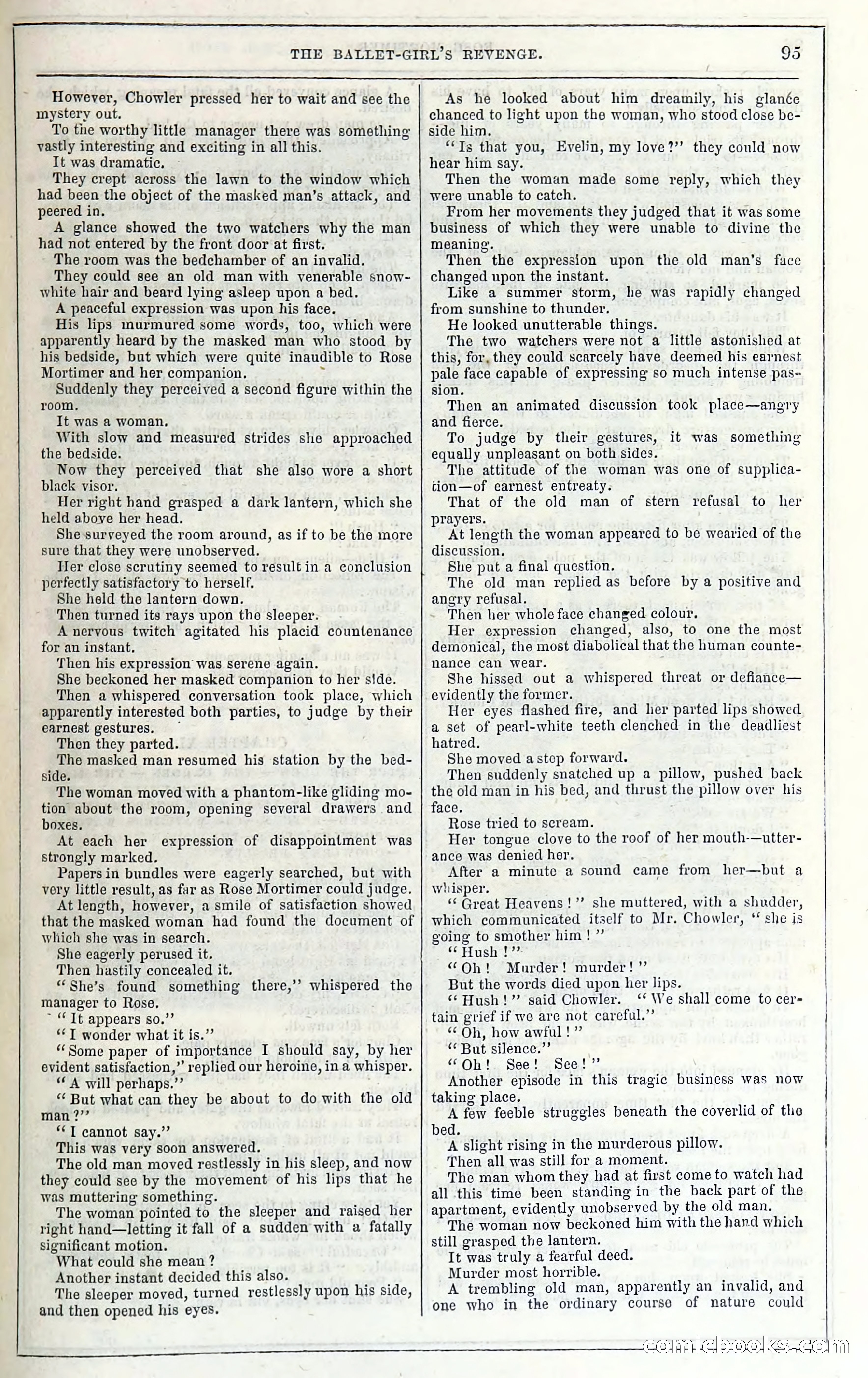 Rose Mortimer; Or, The Ballet-Girl's Revenge — page 101 of 204