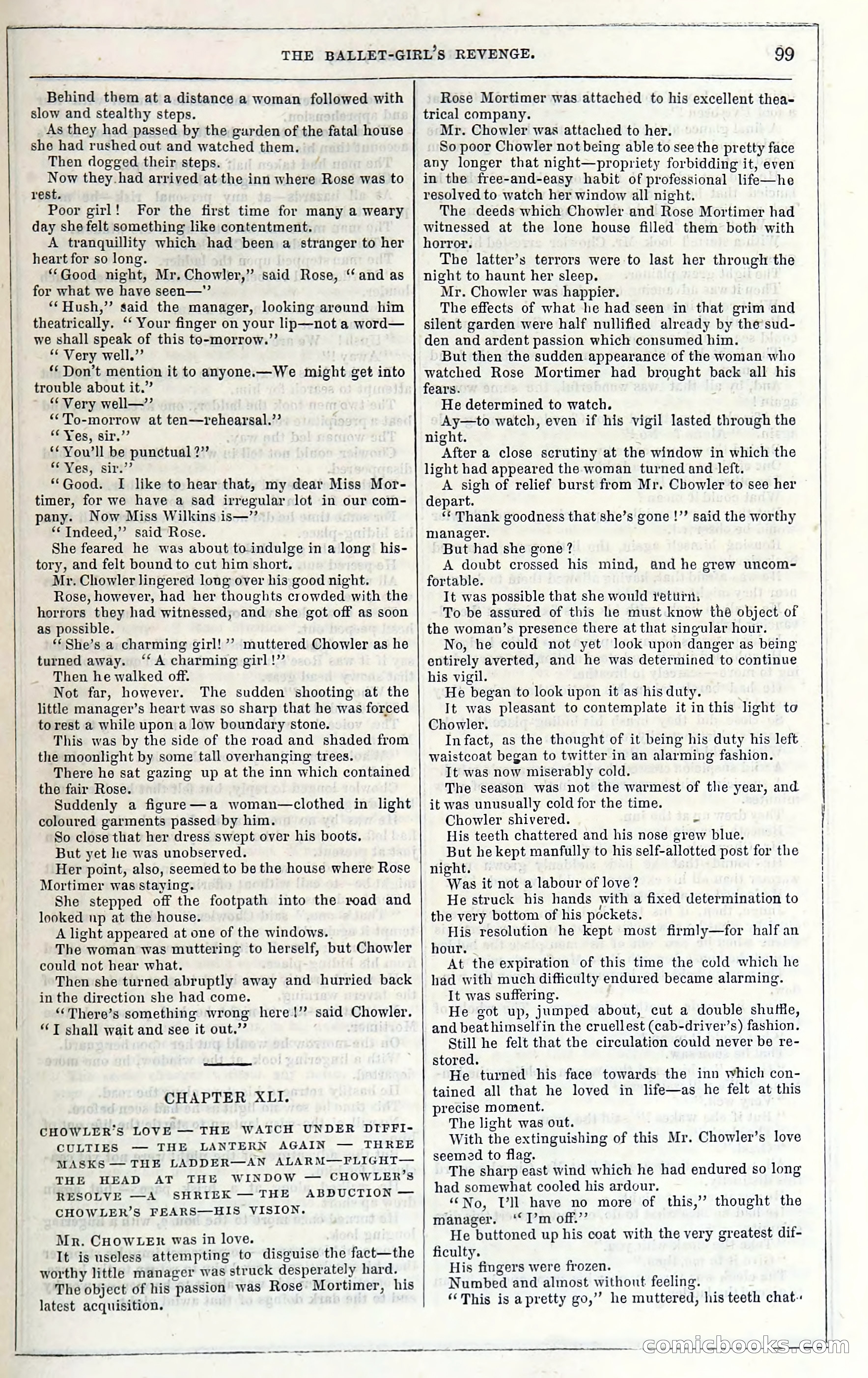 Rose Mortimer; Or, The Ballet-Girl's Revenge — page 105 of 204