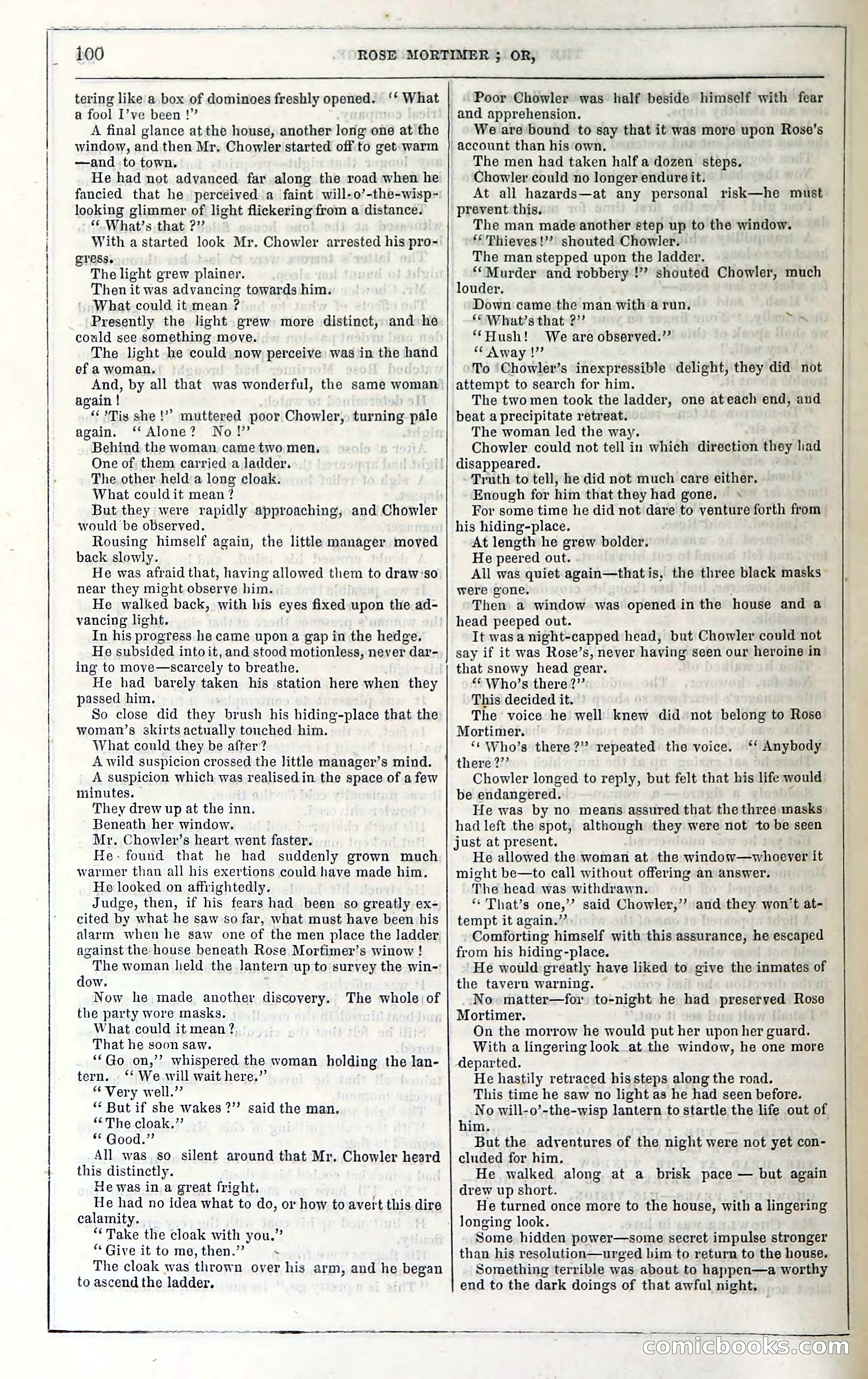 Rose Mortimer; Or, The Ballet-Girl's Revenge — page 106 of 204