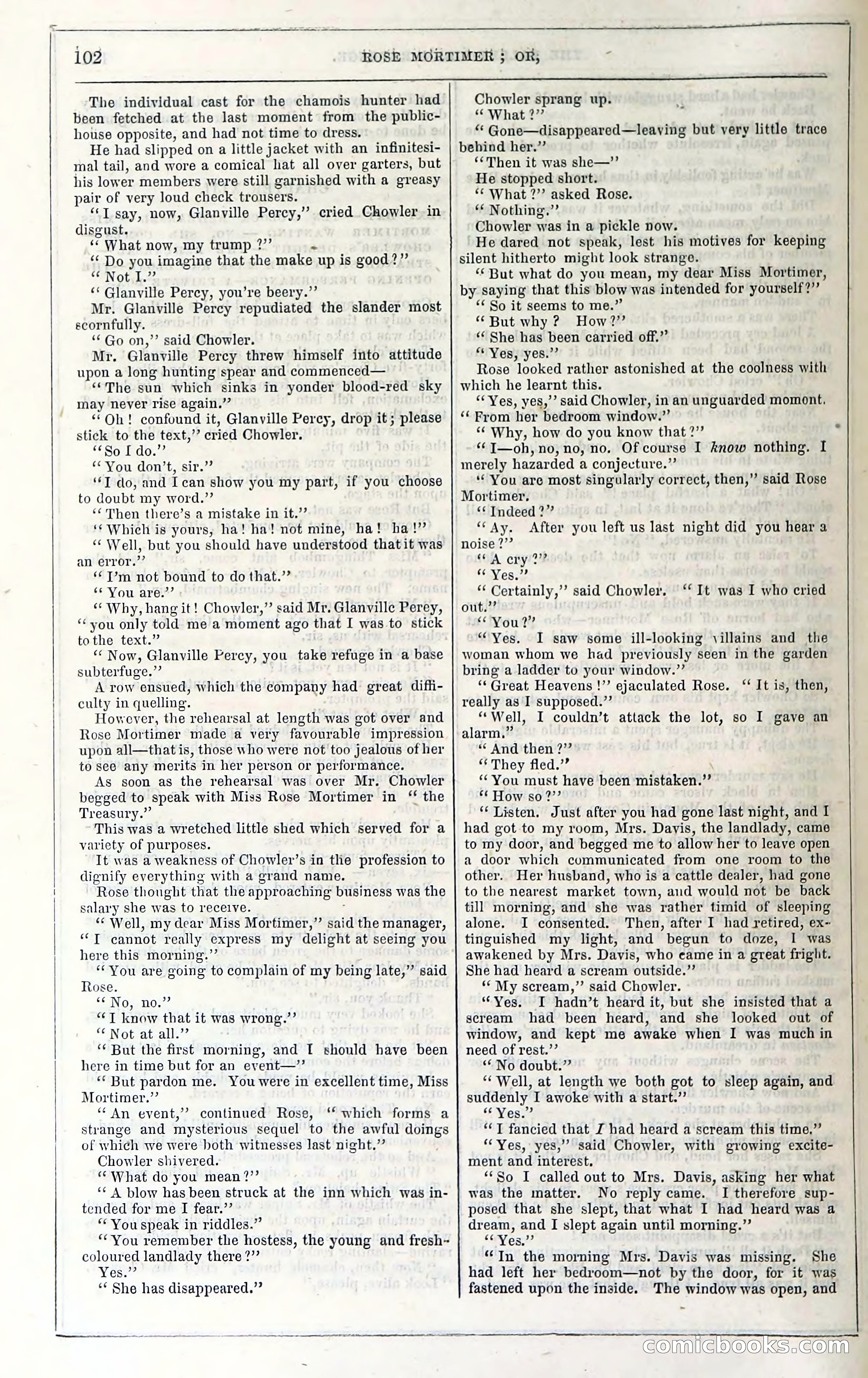 Rose Mortimer; Or, The Ballet-Girl's Revenge — page 108 of 204