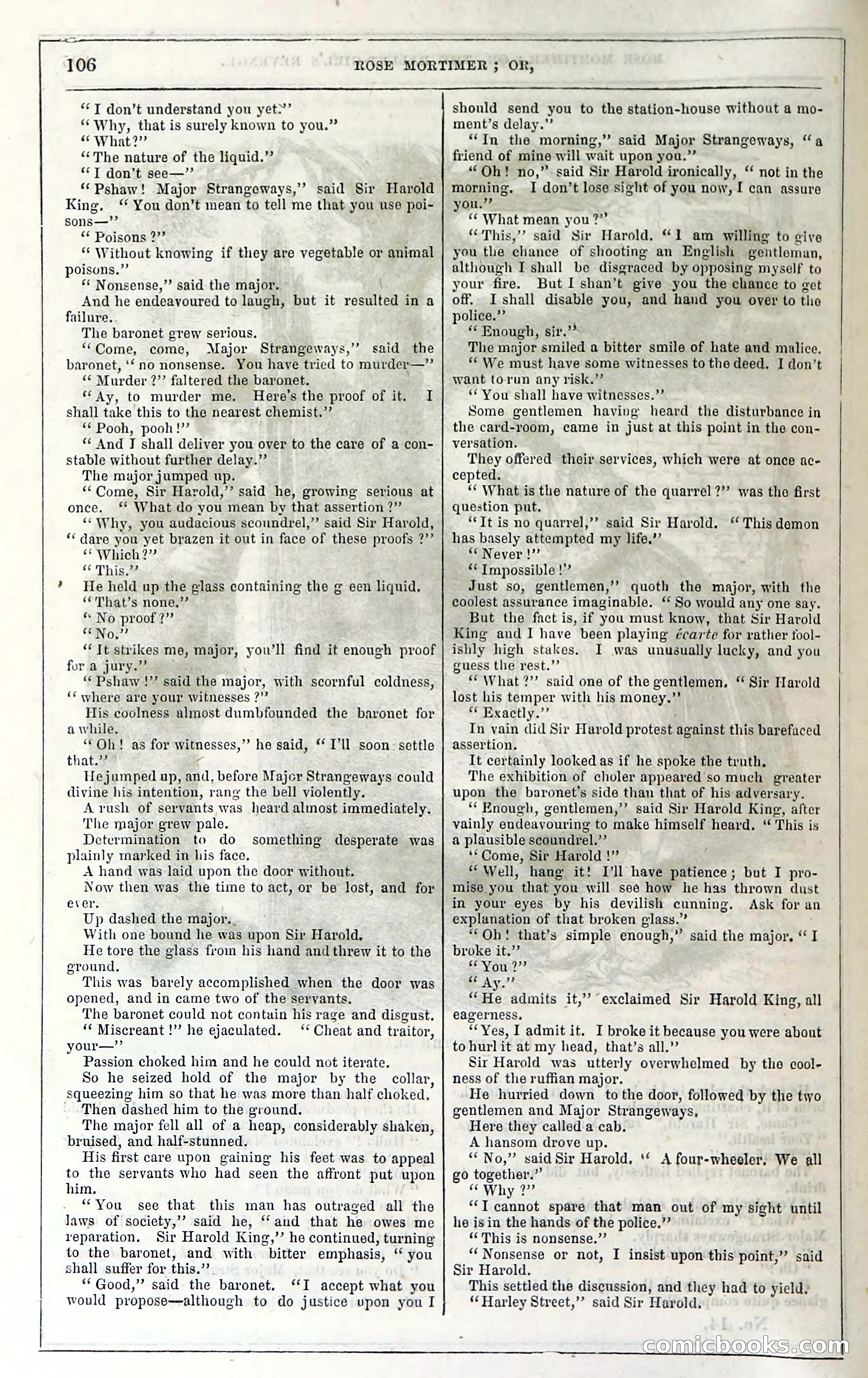 Rose Mortimer; Or, The Ballet-Girl's Revenge — page 112 of 204